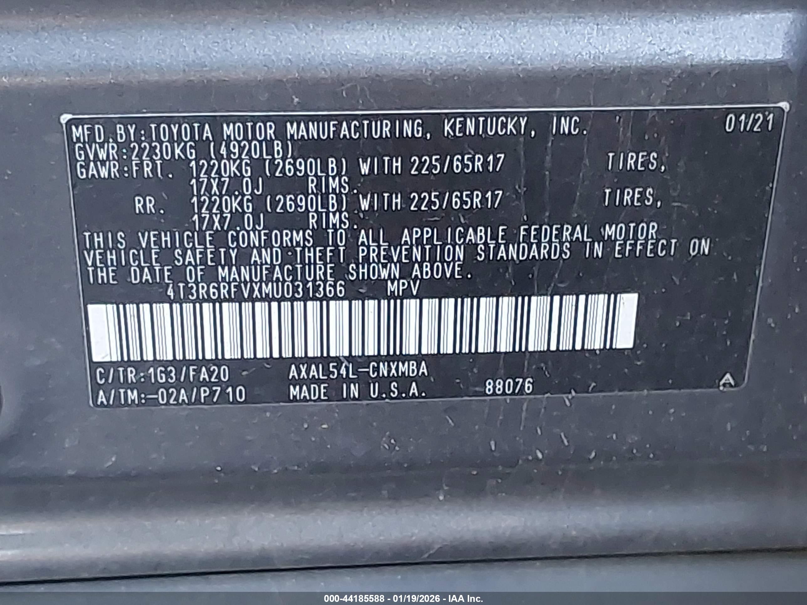TOYOTA RAV4 image 9