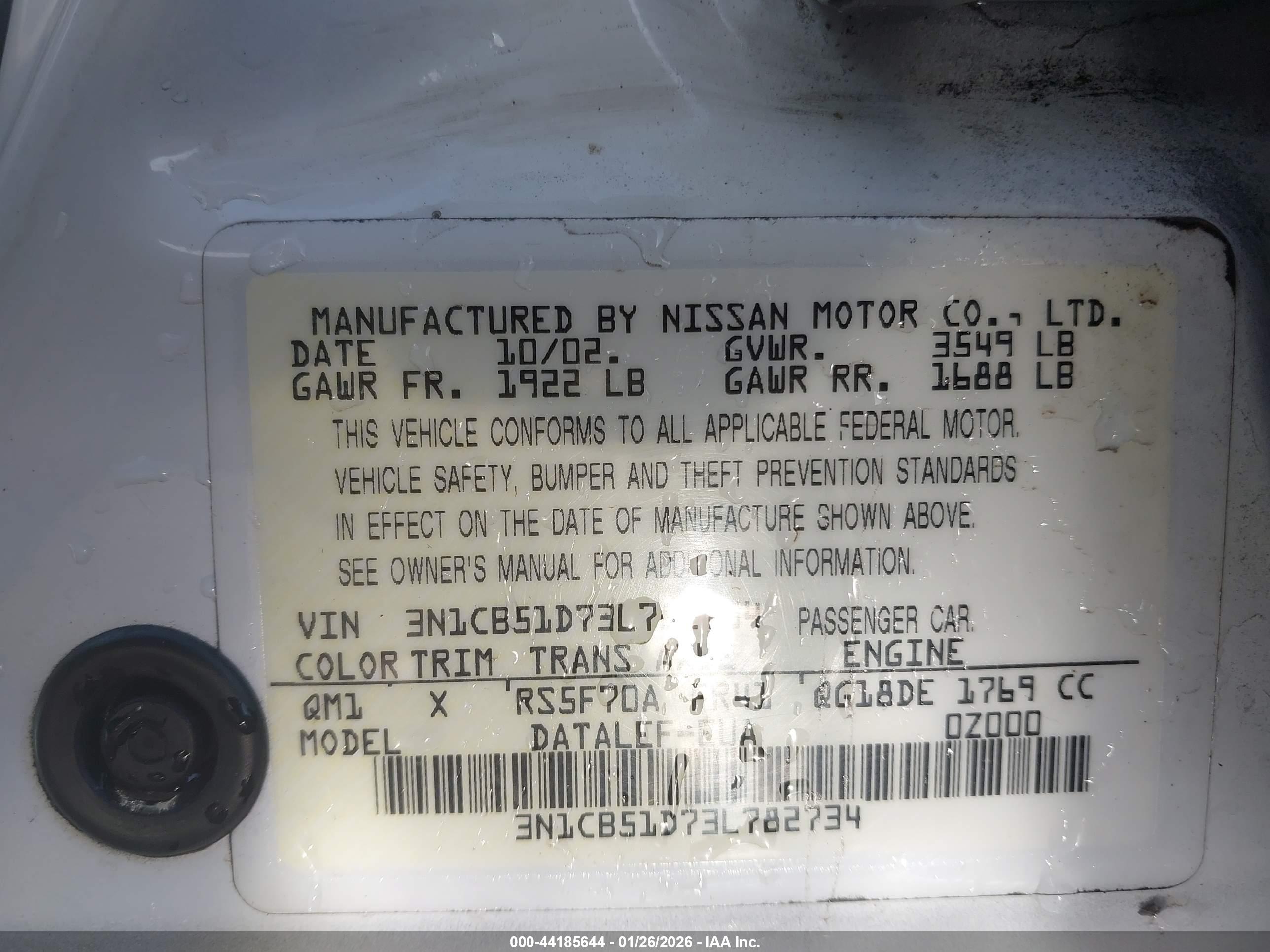 NISSAN SENTRA image 9