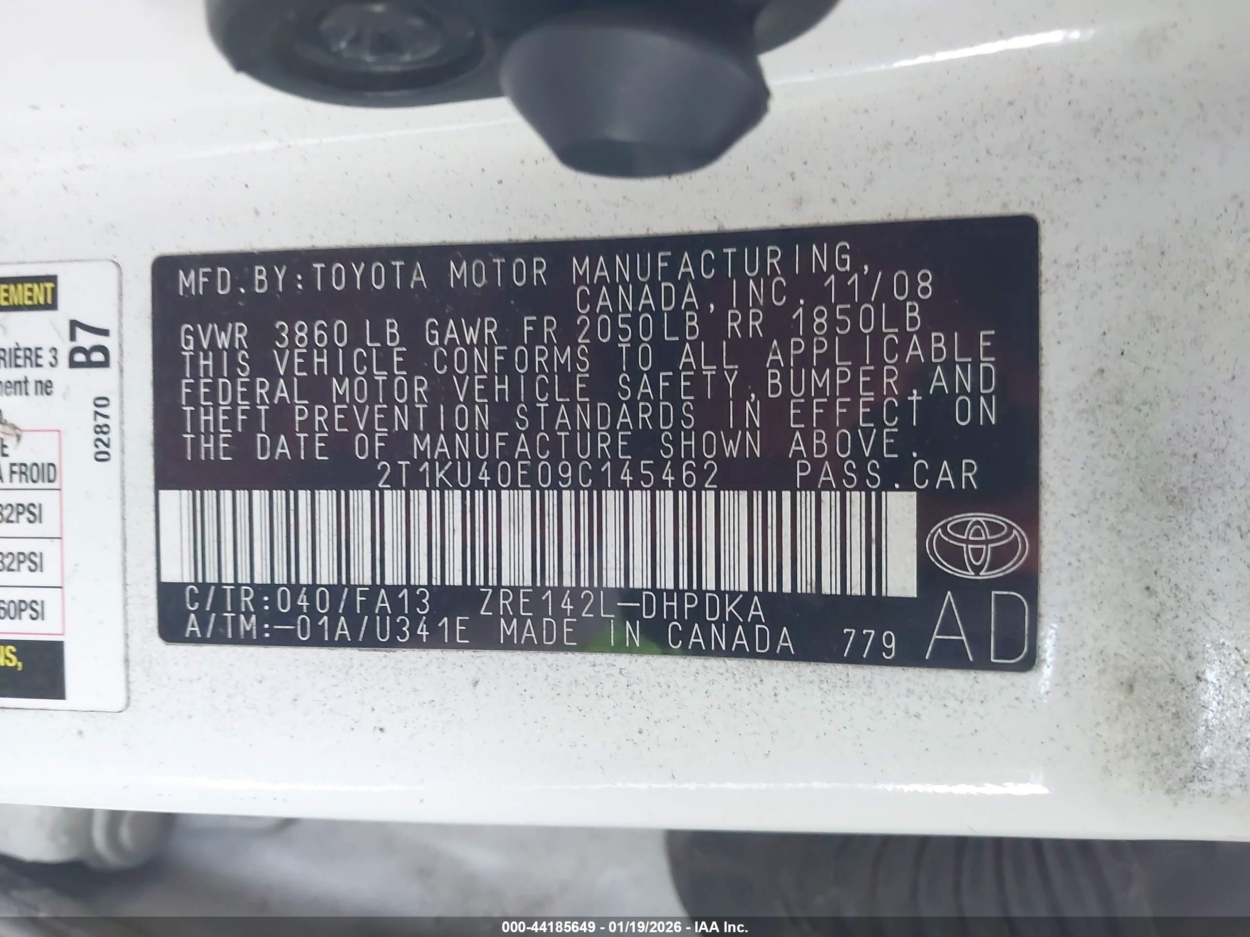 TOYOTA MATRIX image 9