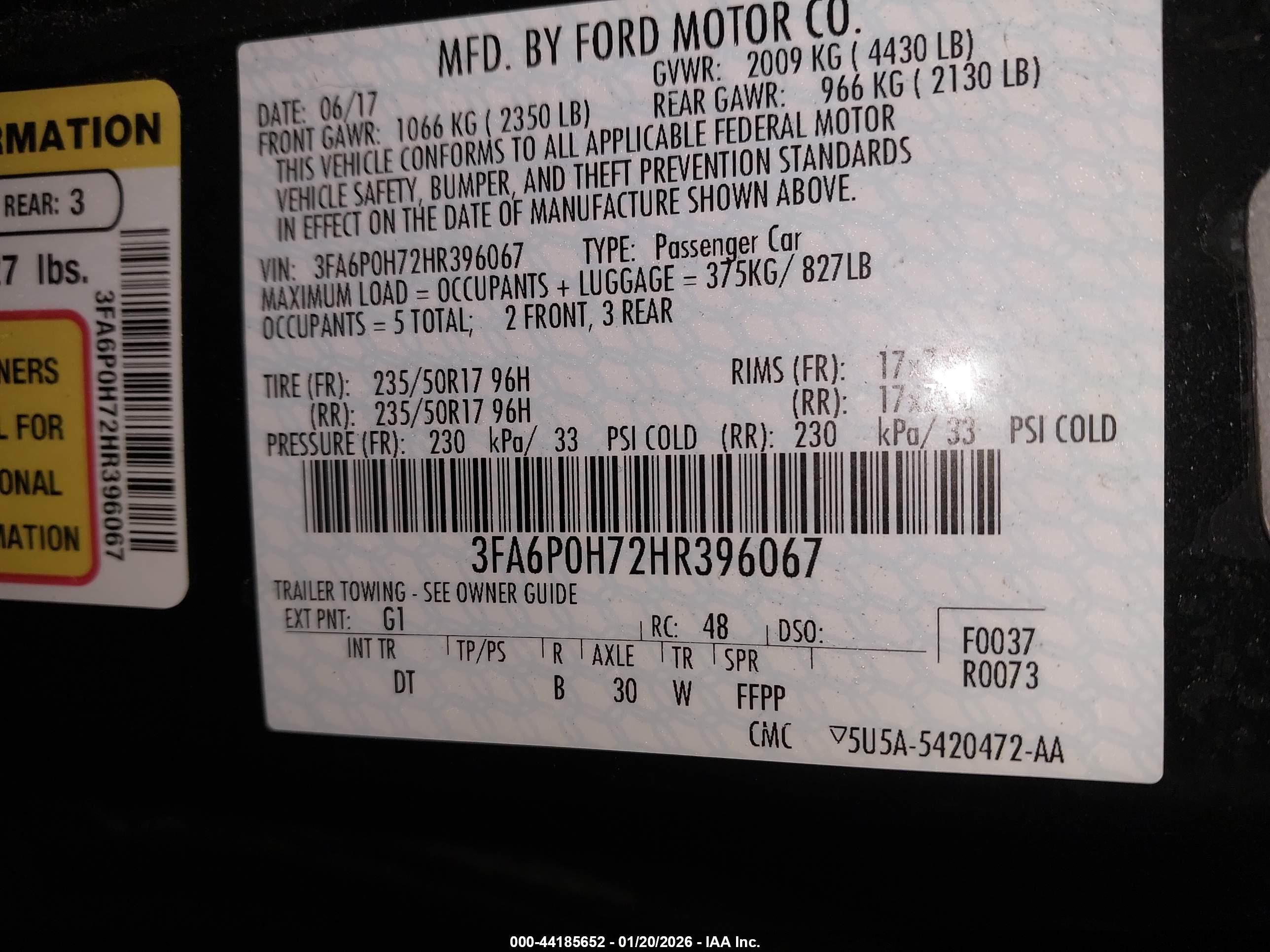 FORD FUSION image 9
