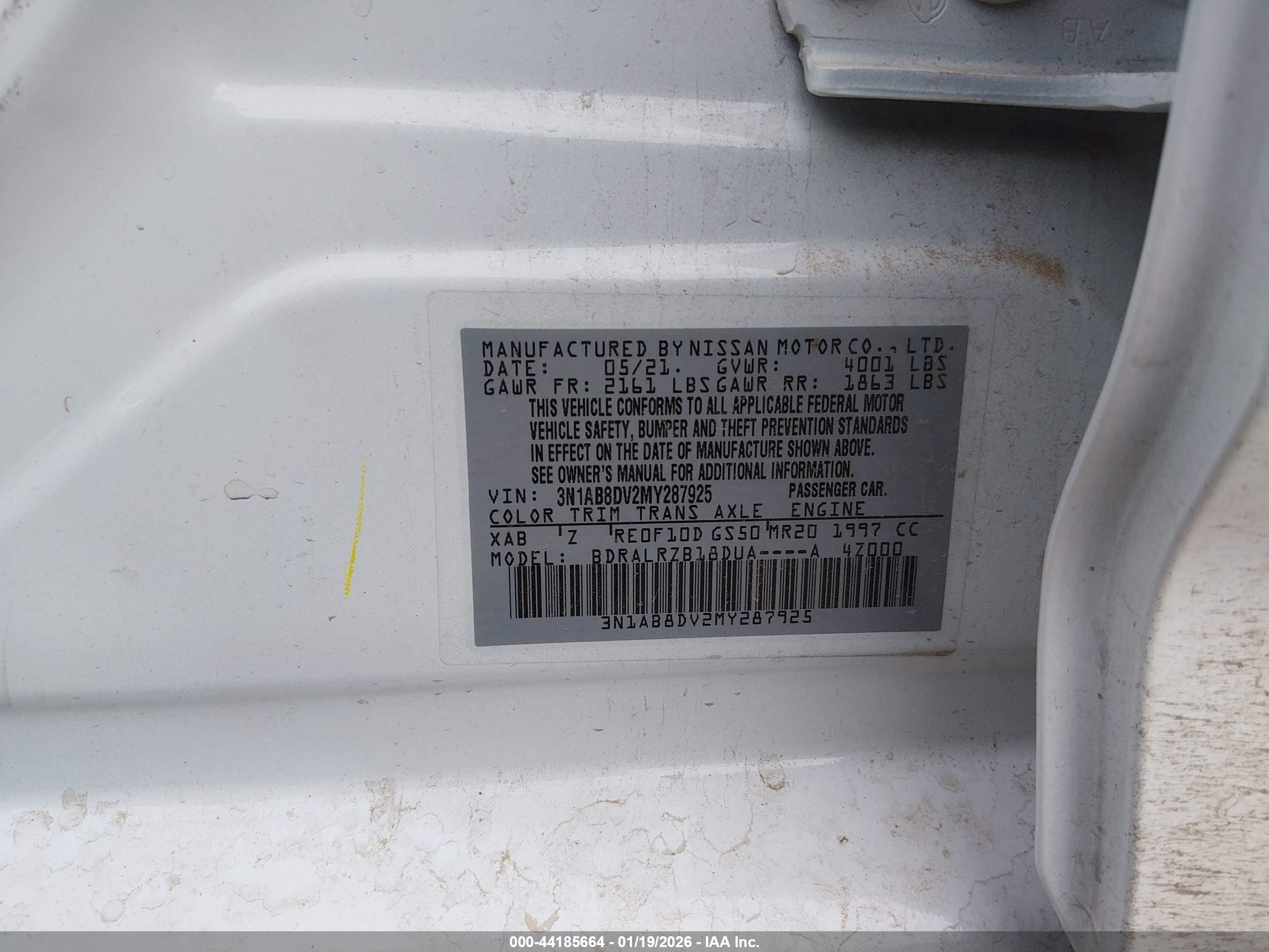 NISSAN SENTRA image 9
