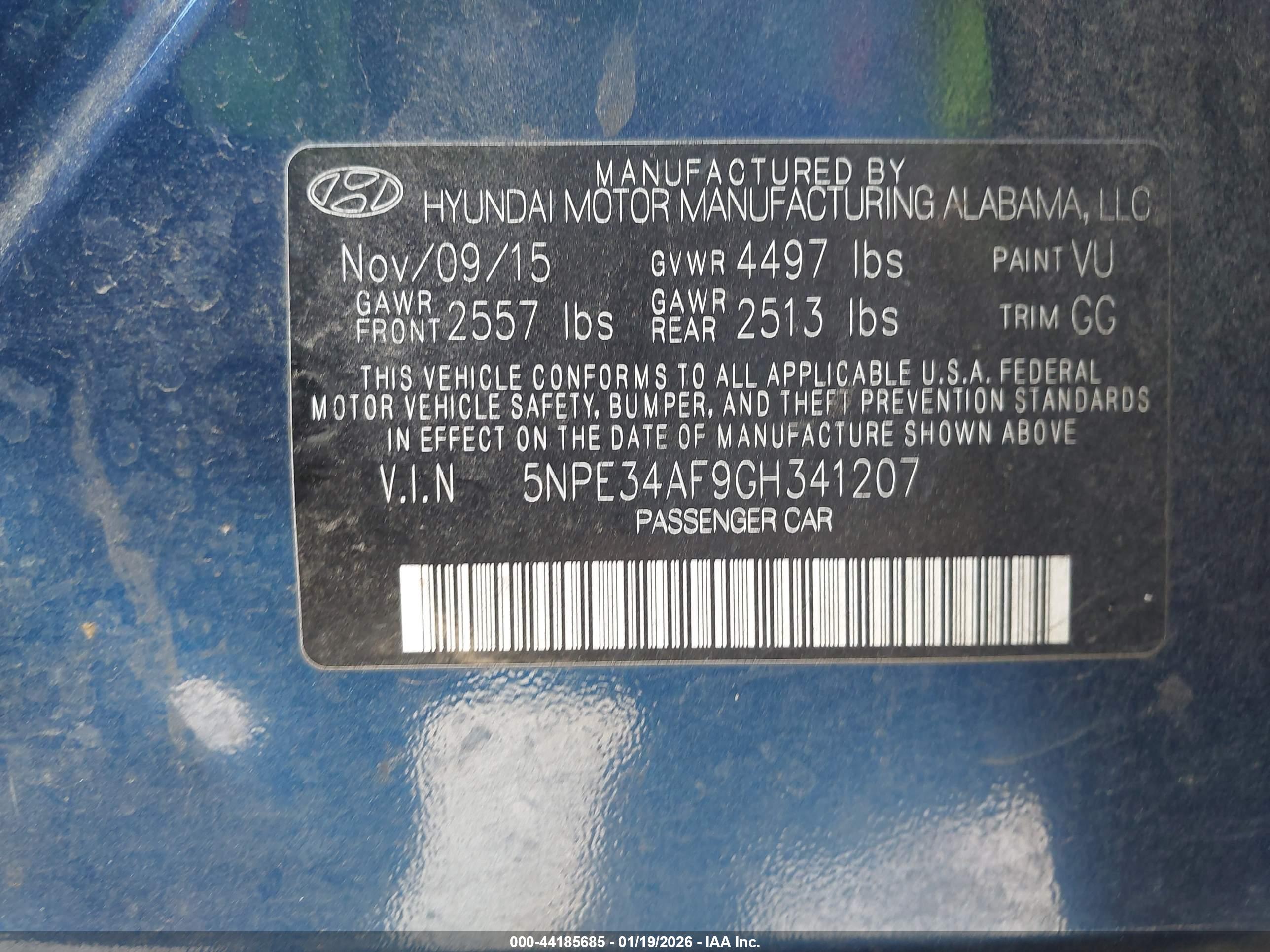 HYUNDAI SONATA image 9