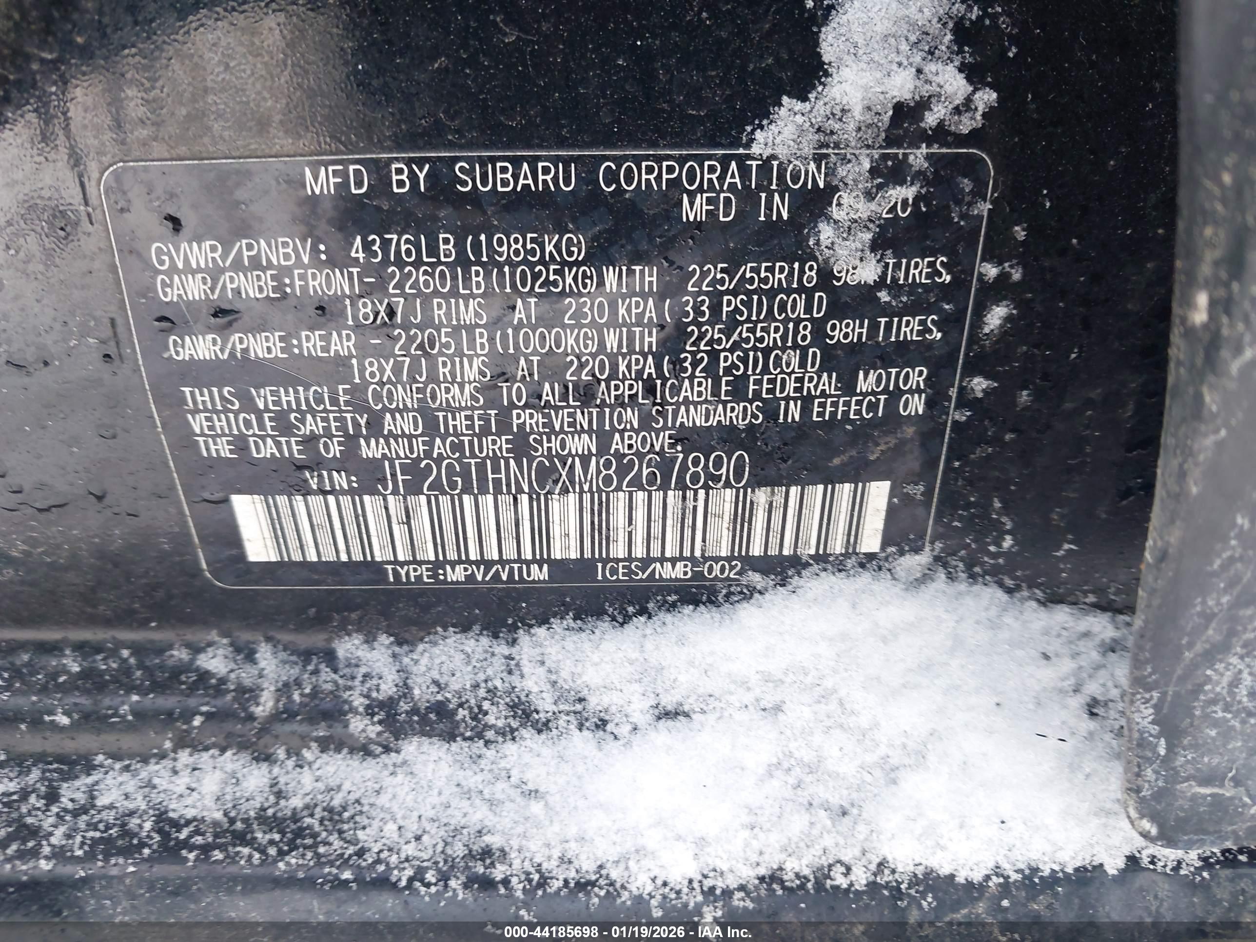 SUBARU CROSSTREK image 9