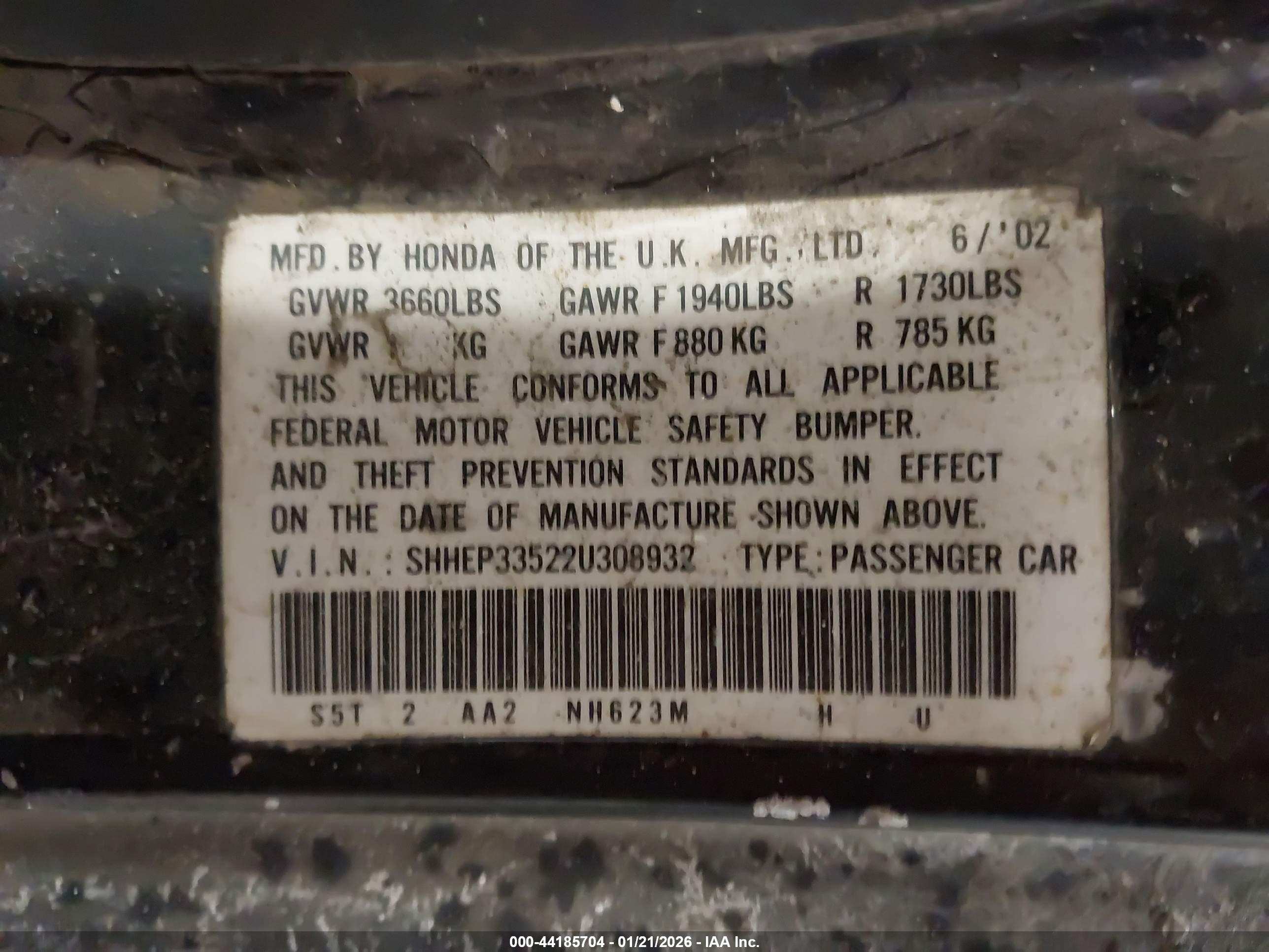 HONDA CIVIC image 9
