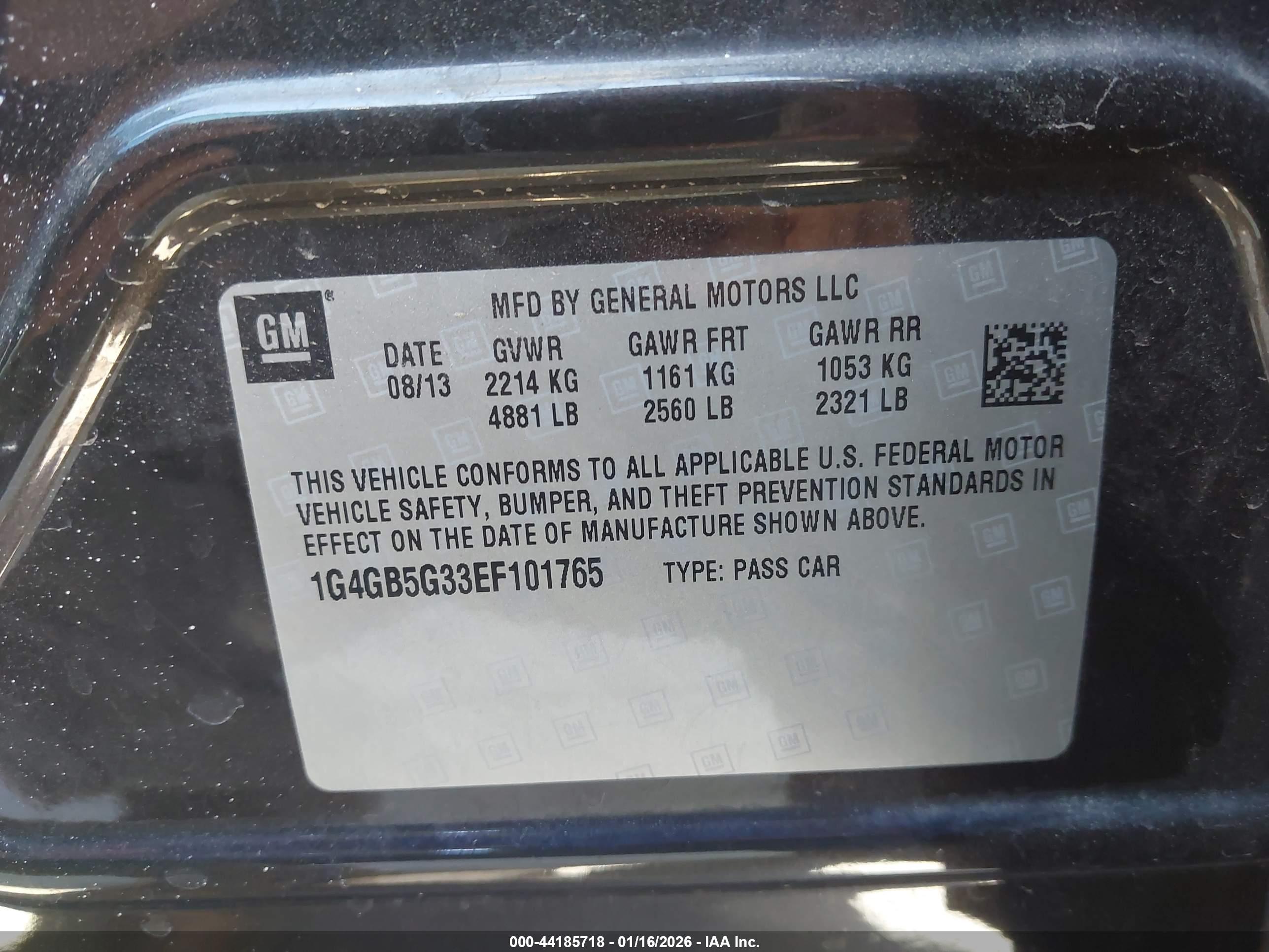 BUICK LACROSSE image 9