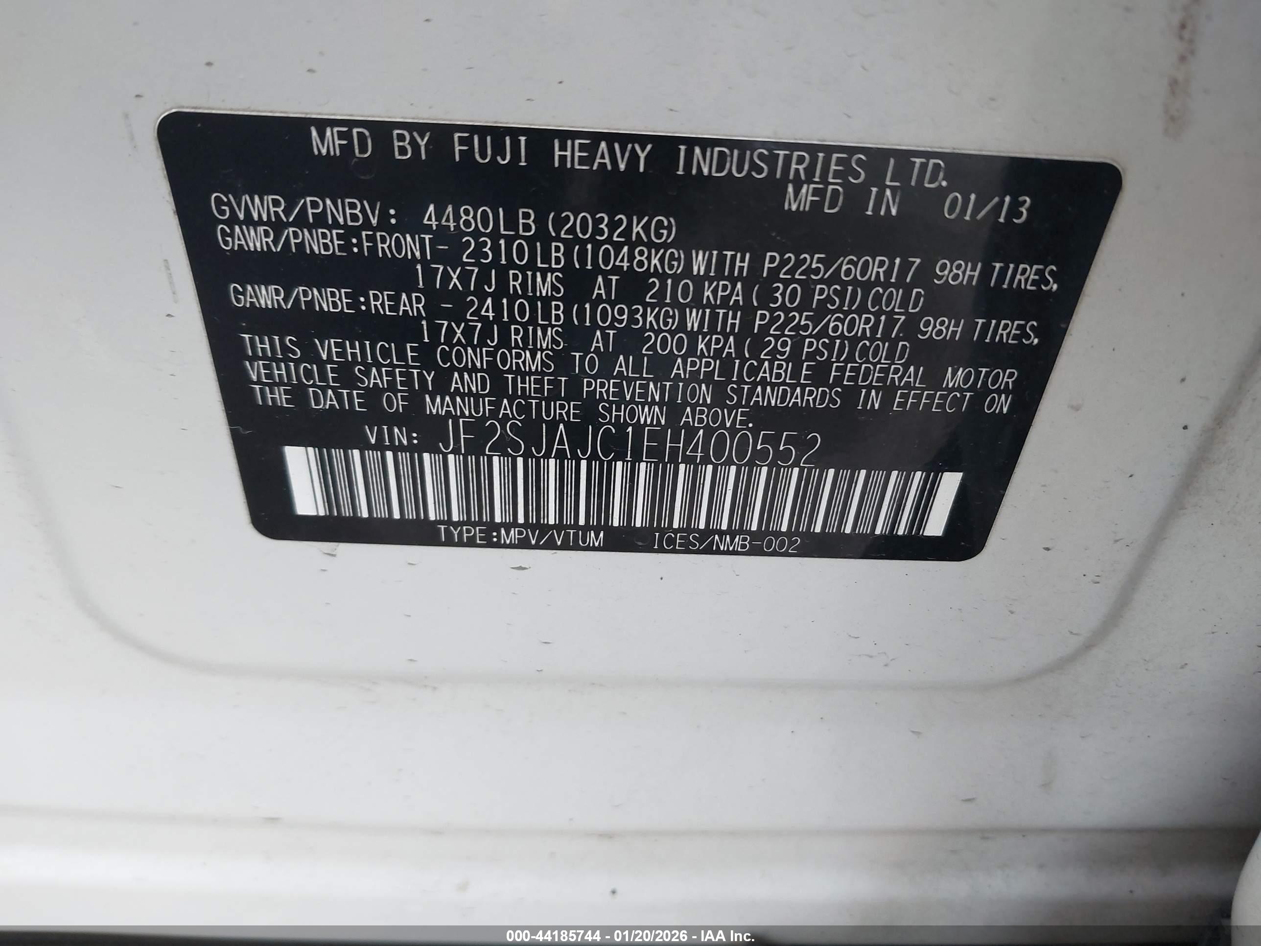 SUBARU FORESTER image 9