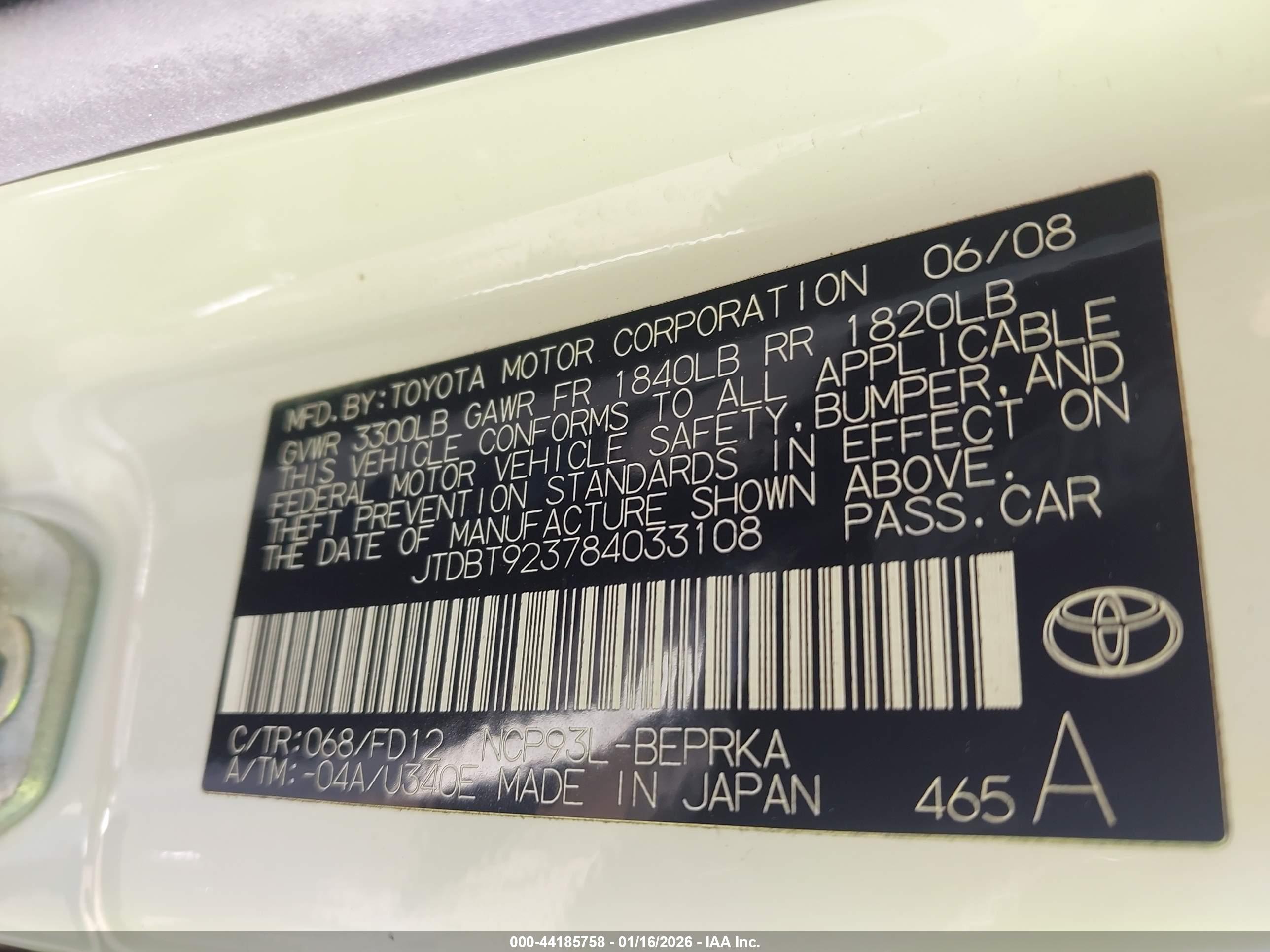 TOYOTA YARIS image 9