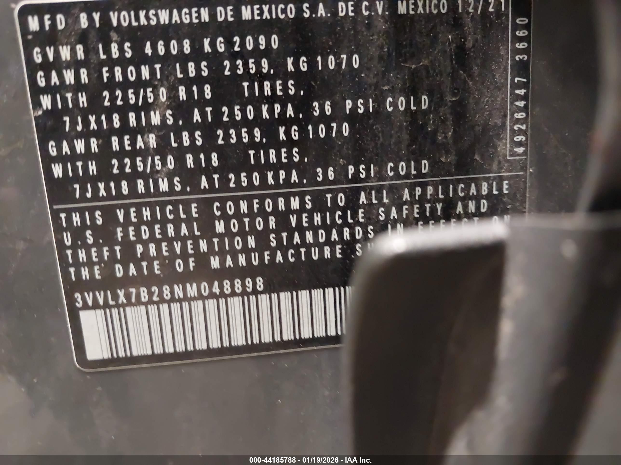 VOLKSWAGEN TAOS image 9