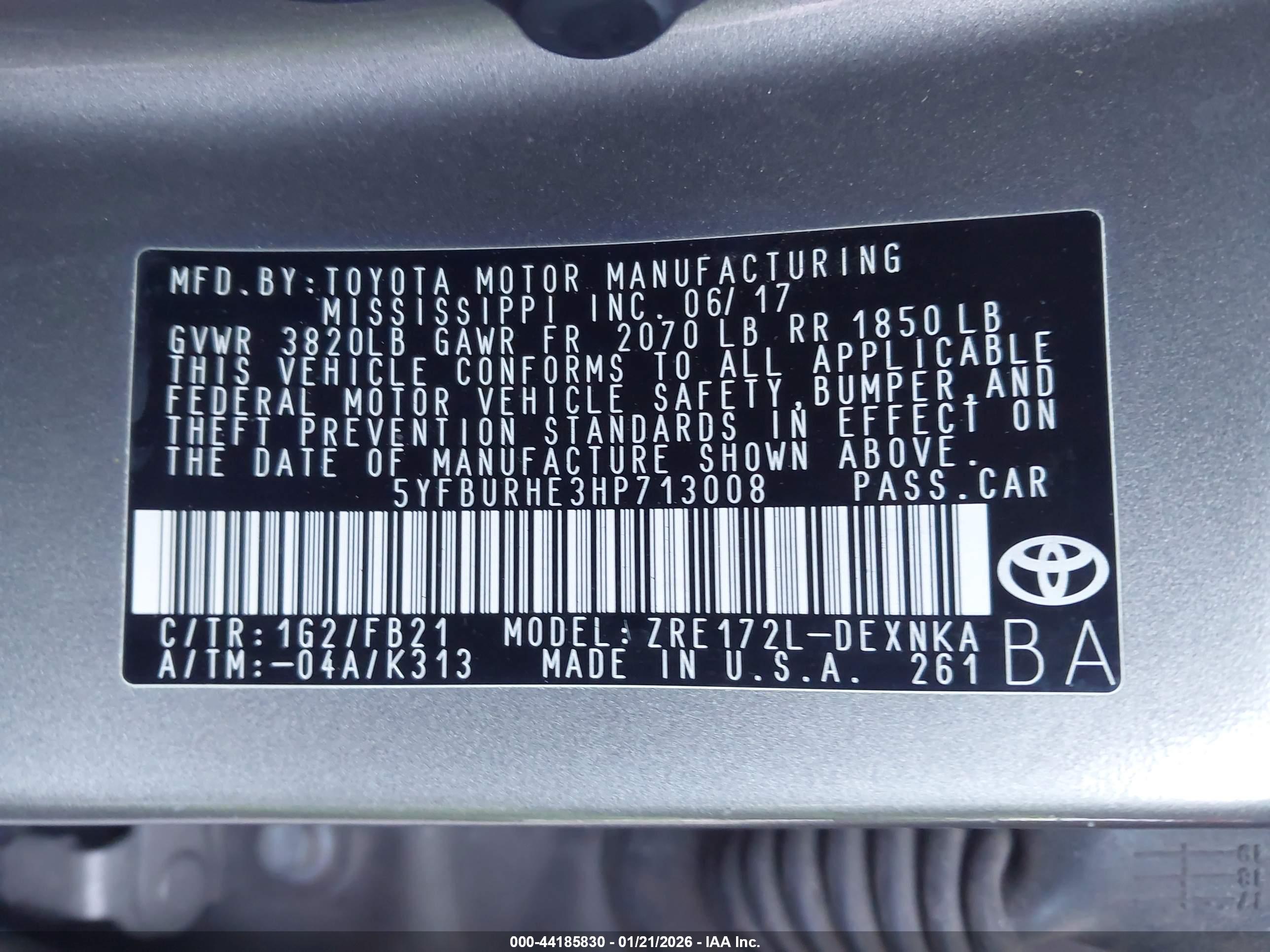 TOYOTA COROLLA image 9