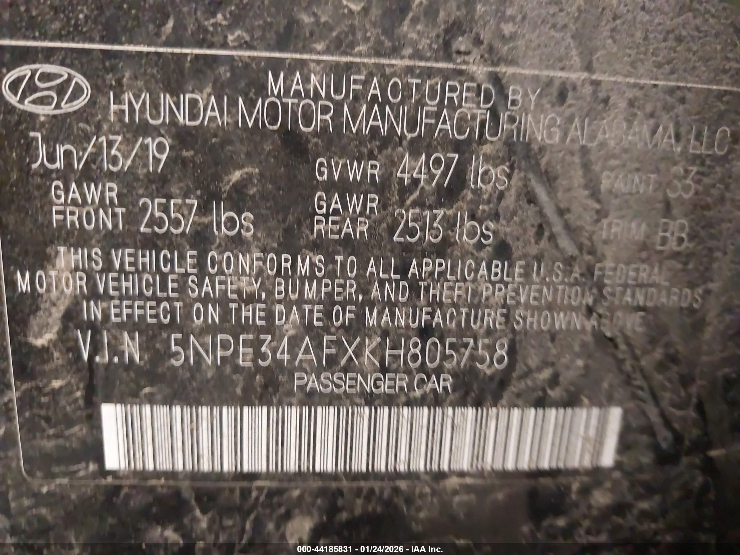 HYUNDAI SONATA image 9