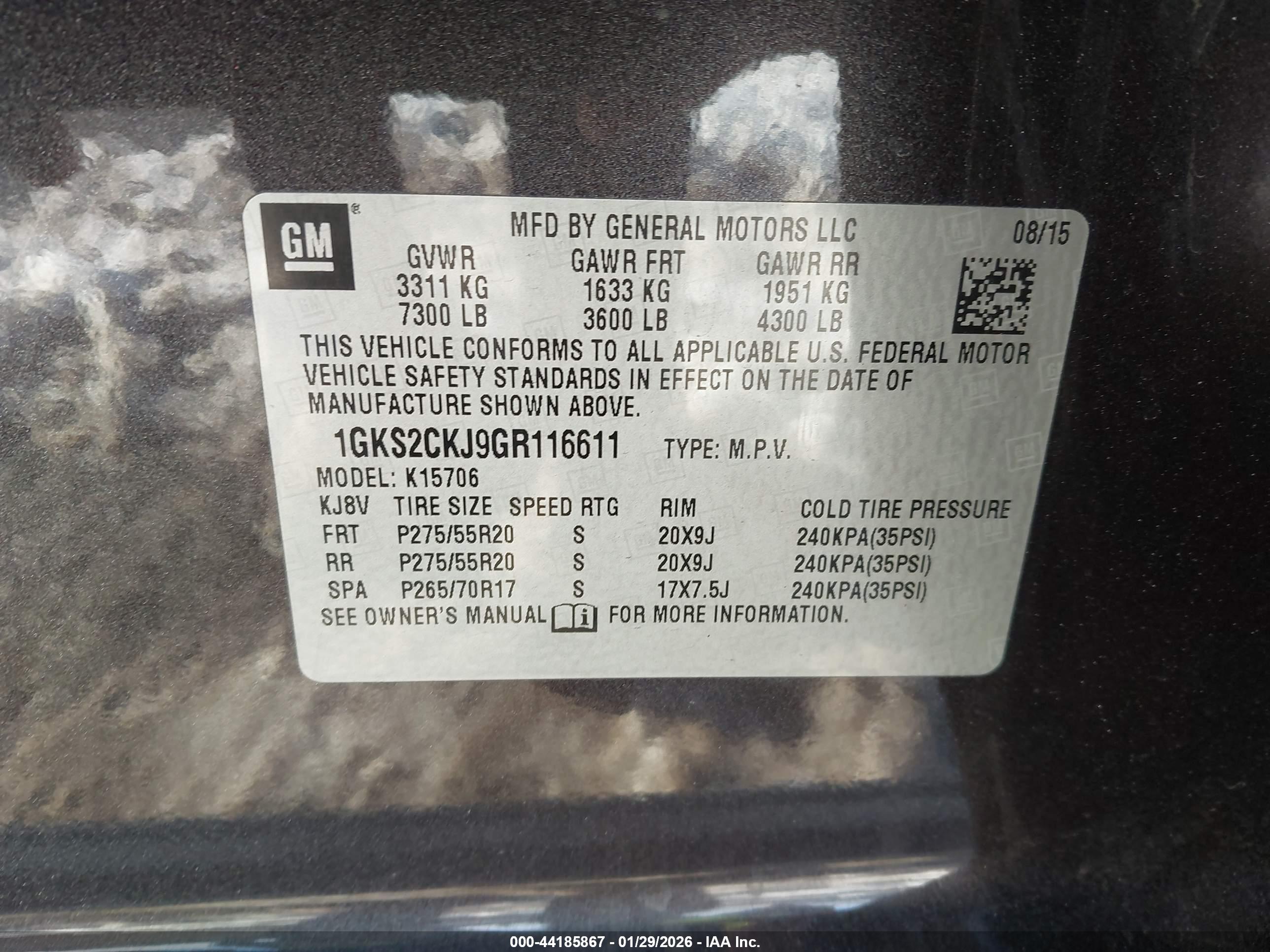 GMC YUKON image 9