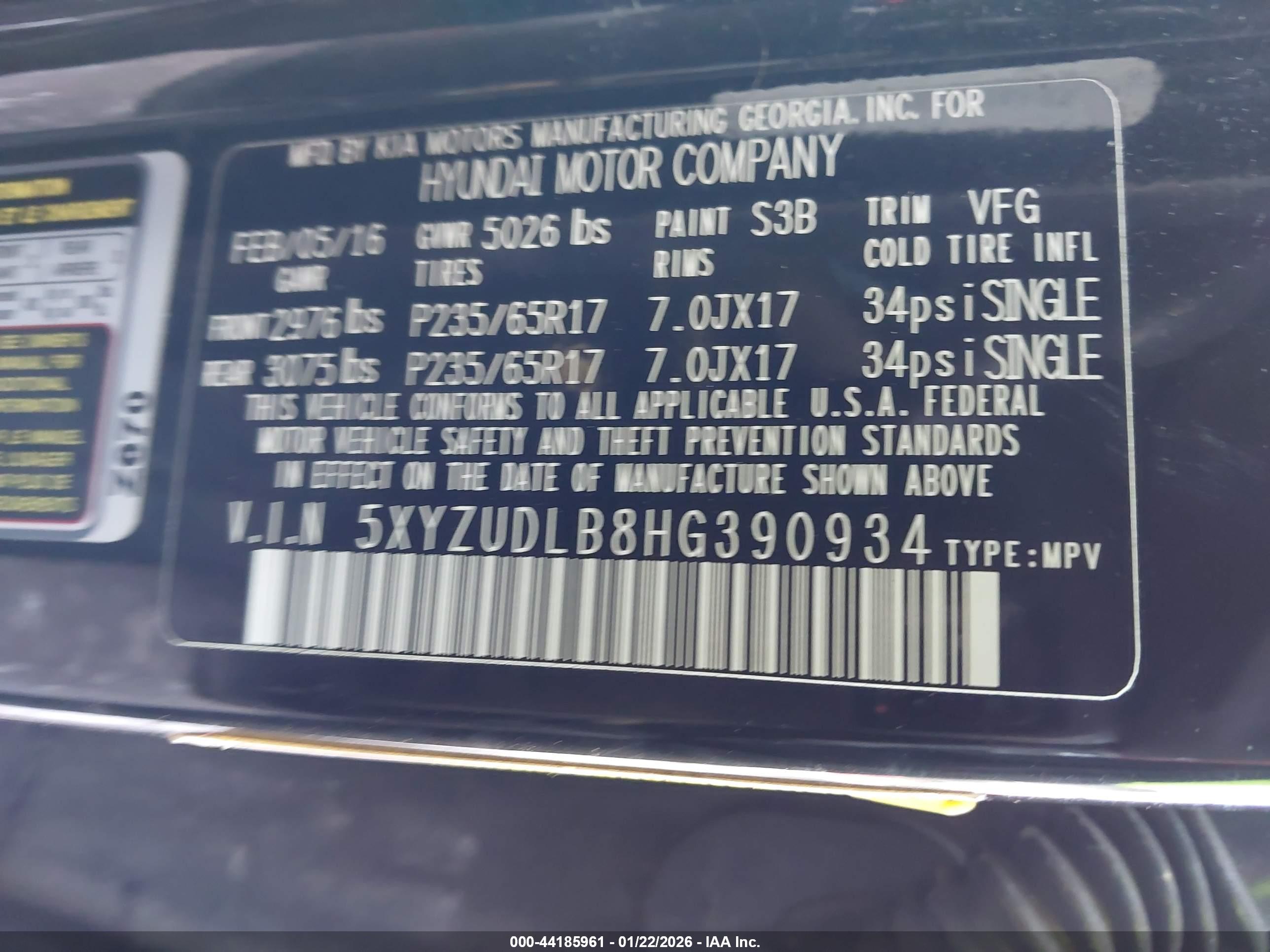 HYUNDAI SANTA image 9