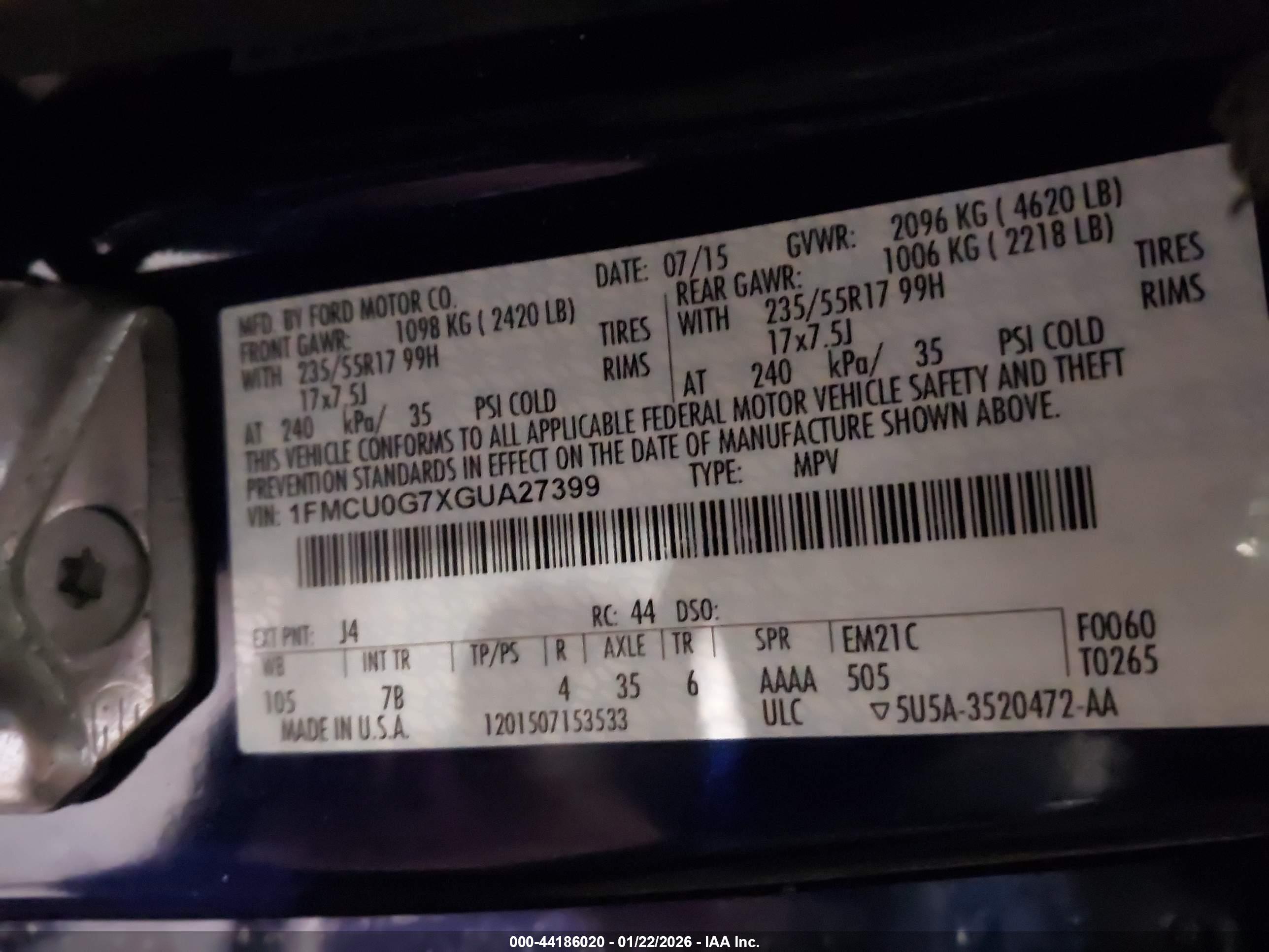 FORD ESCAPE image 9