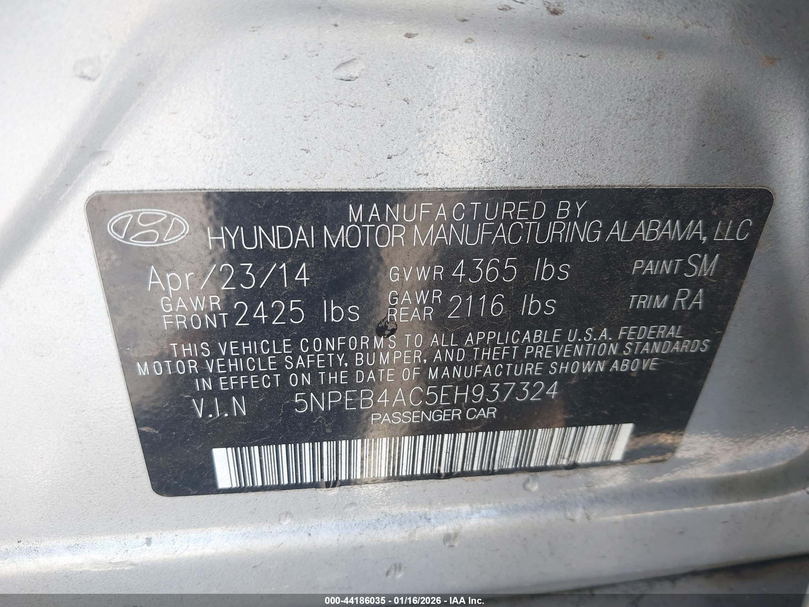 HYUNDAI SONATA image 9