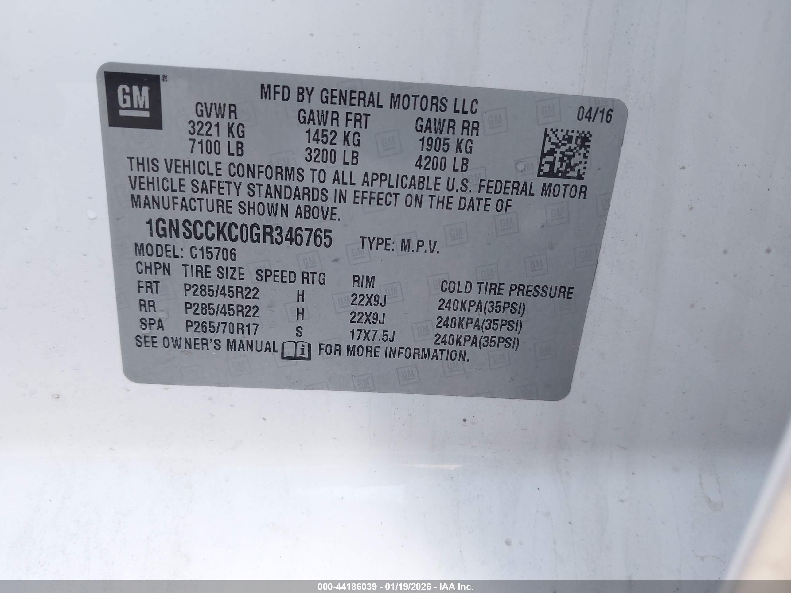 CHEVROLET TAHOE image 9
