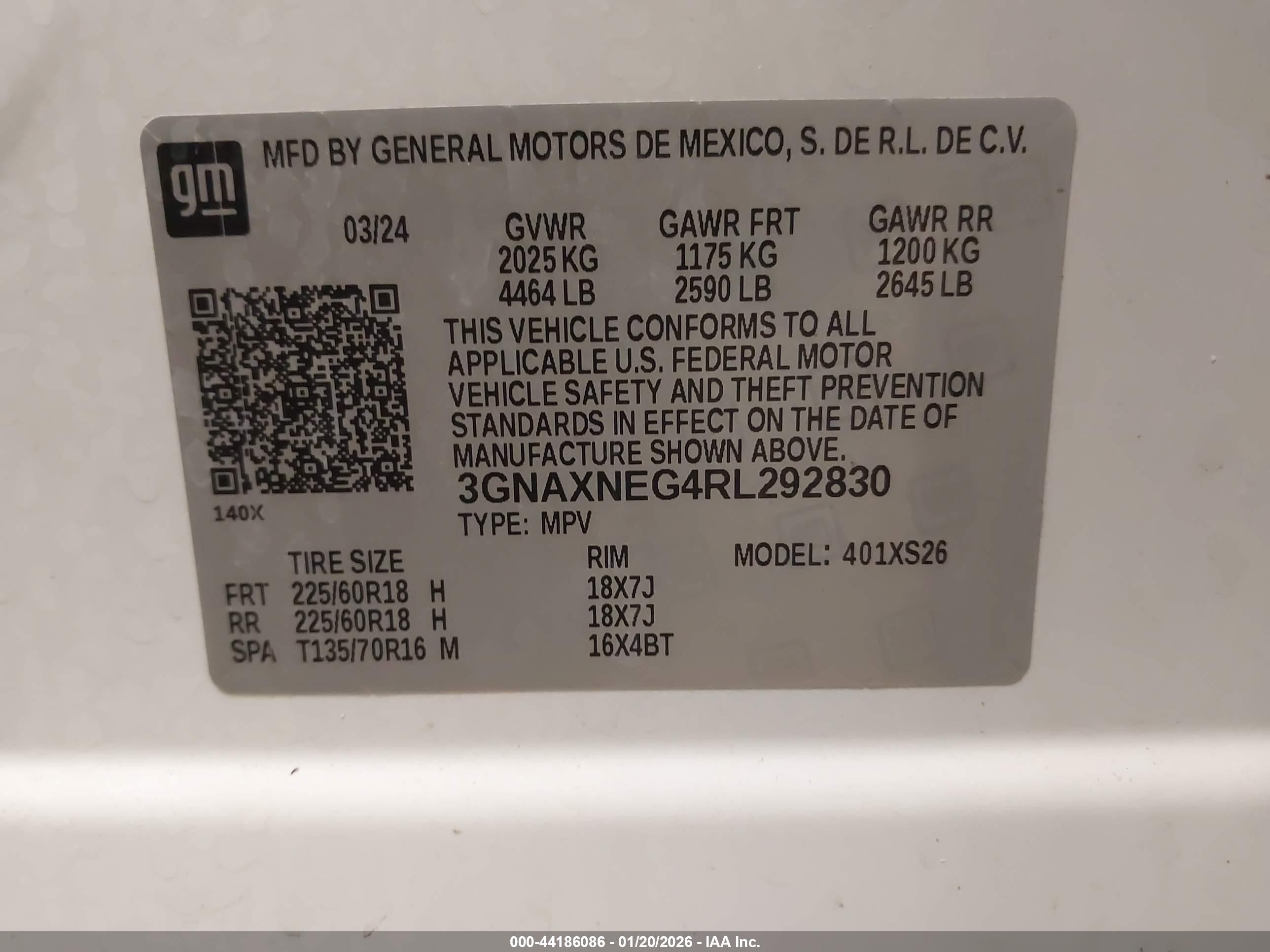 CHEVROLET EQUINOX image 9