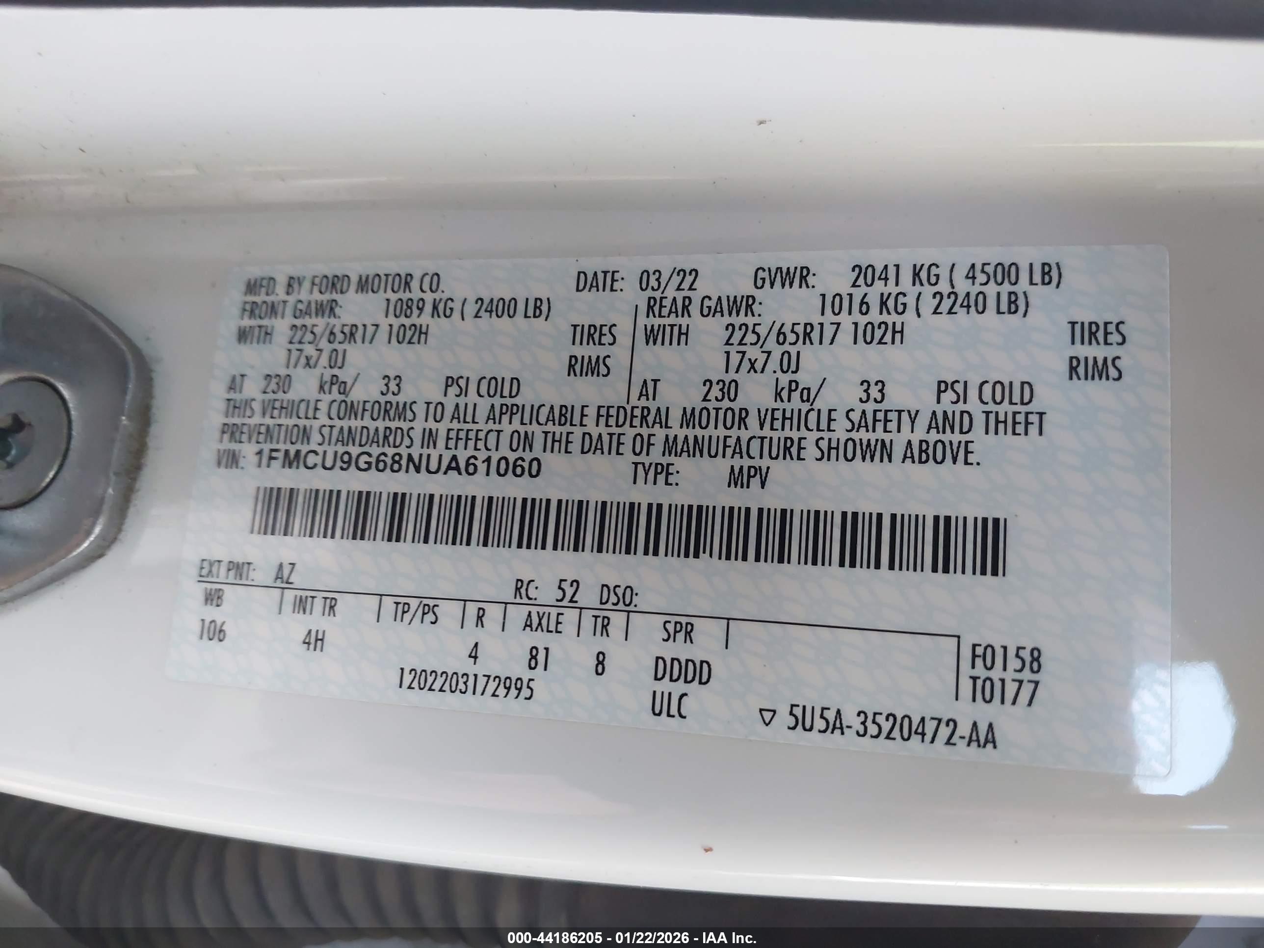 FORD ESCAPE image 9
