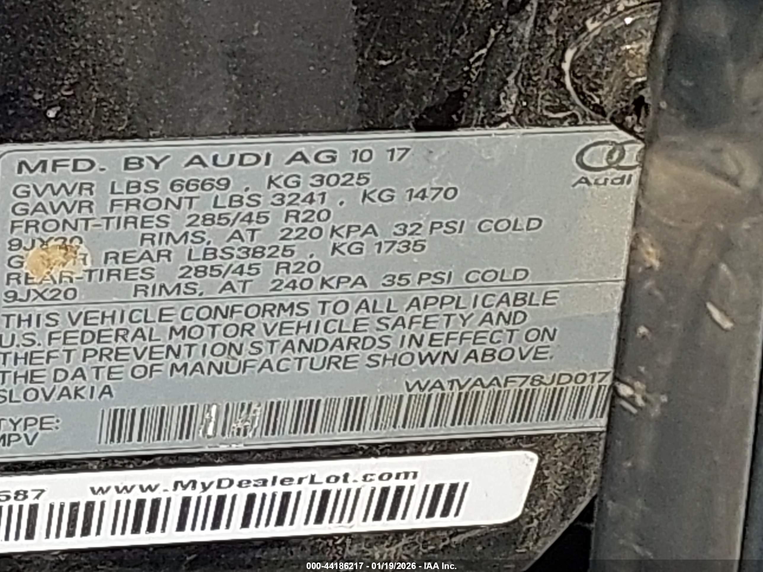 AUDI Q7 image 9