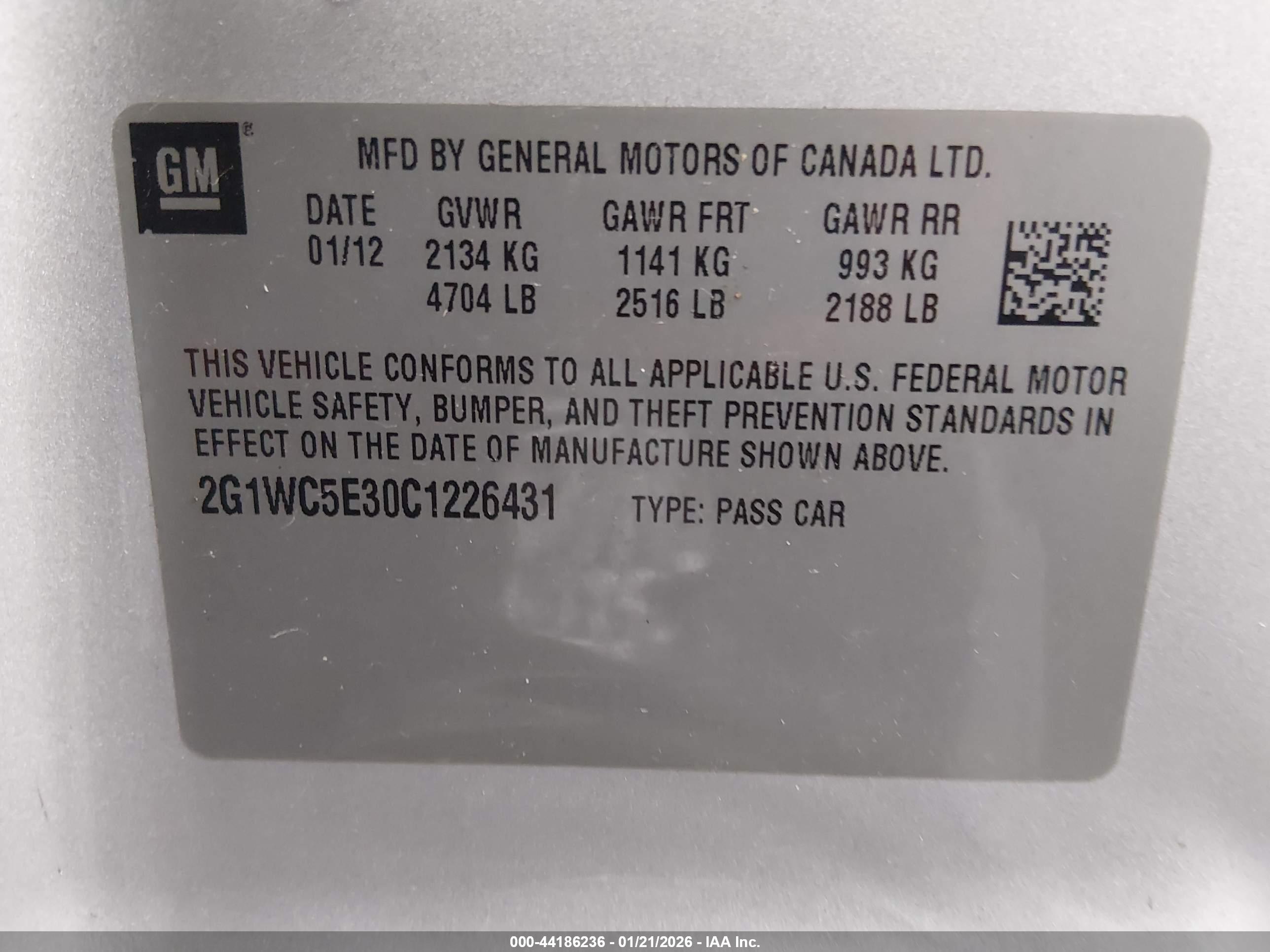 CHEVROLET IMPALA image 9