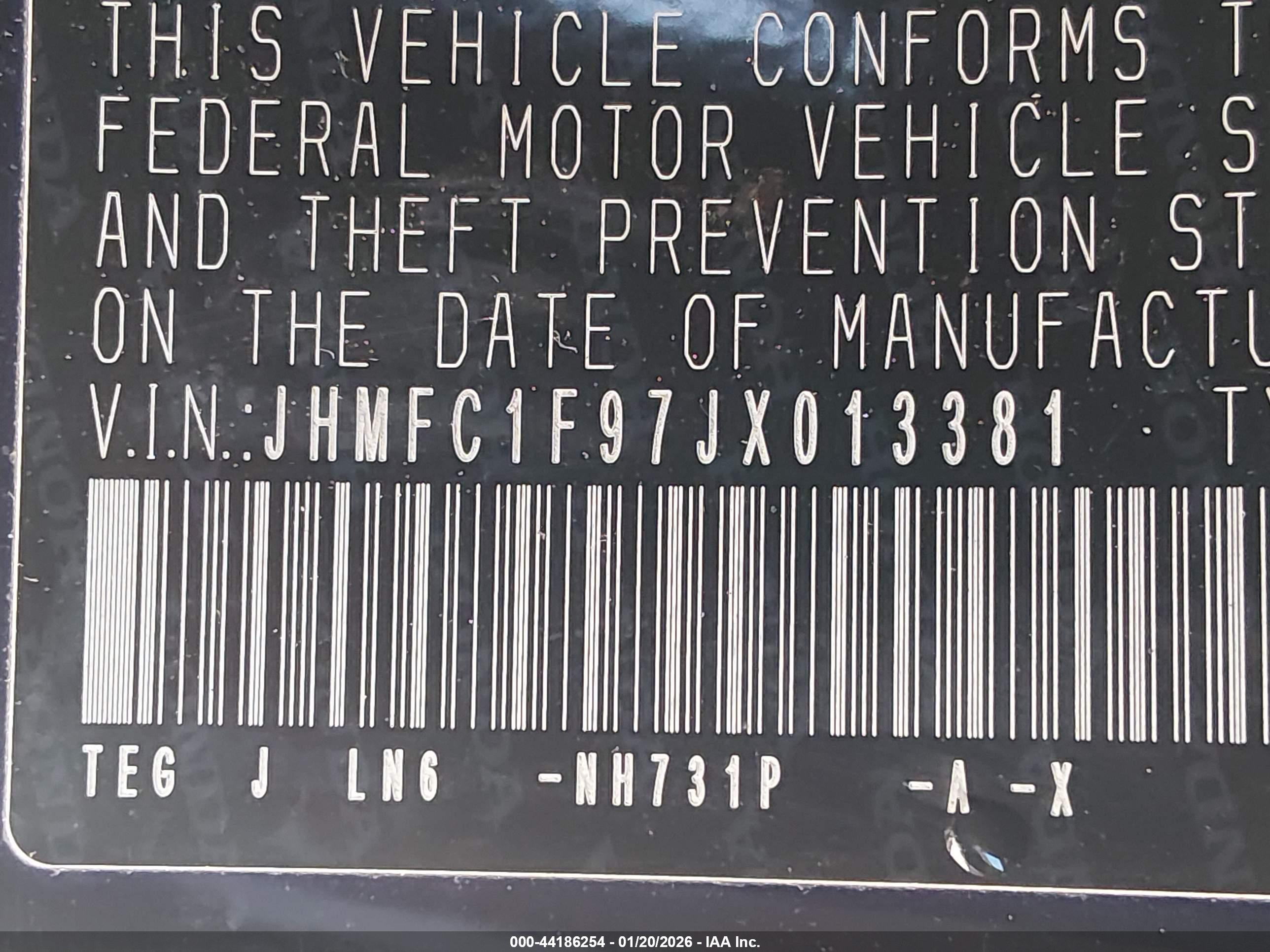 HONDA CIVIC image 9