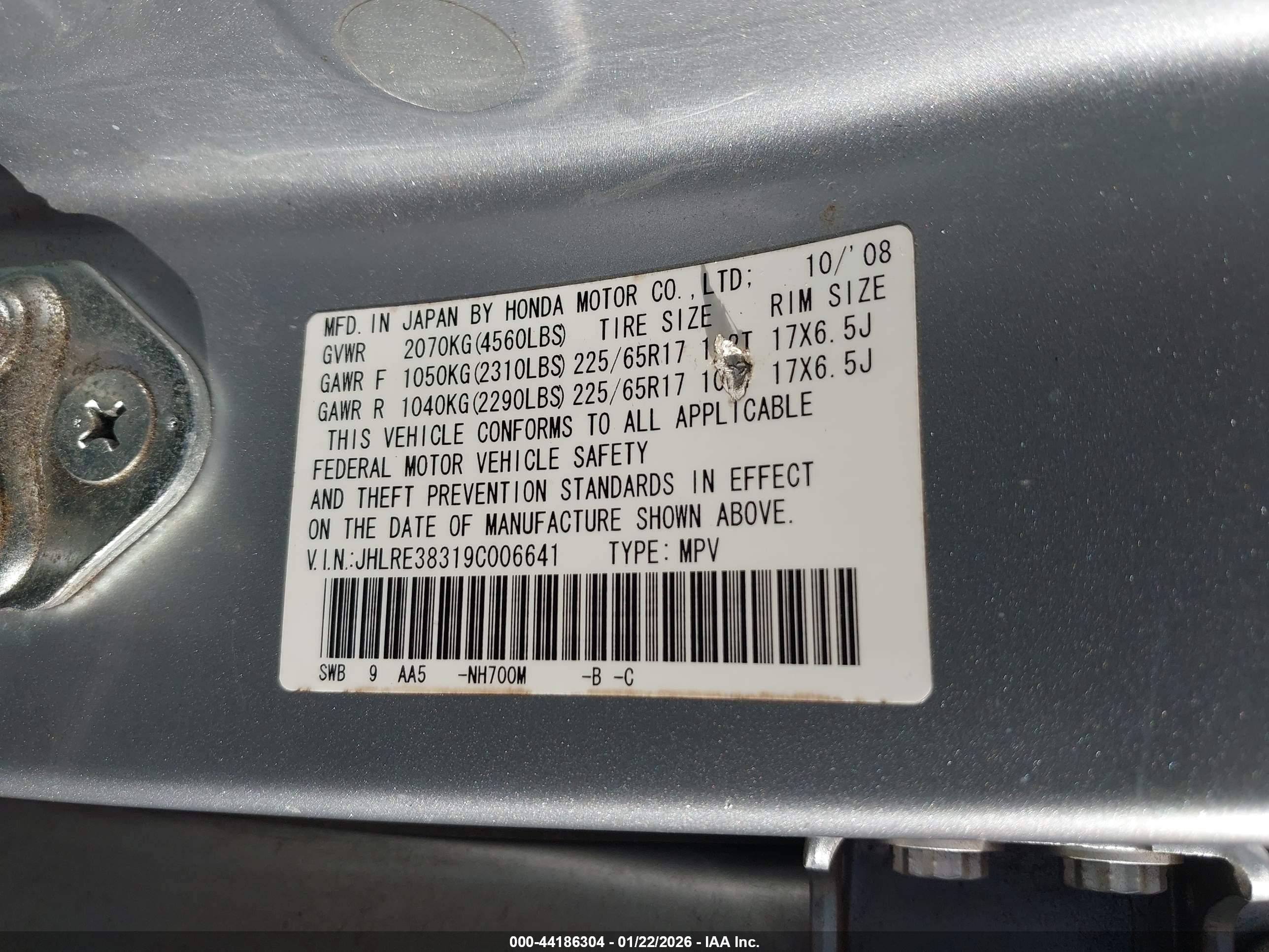 HONDA CR-V image 9