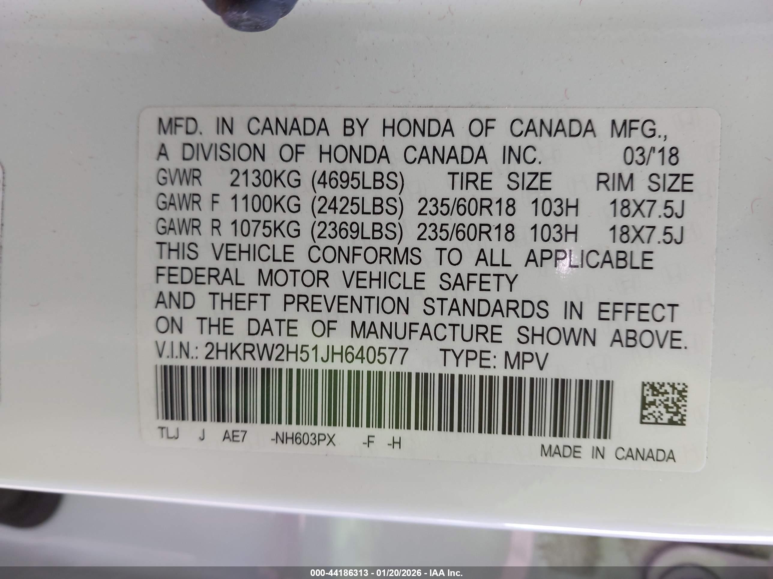 HONDA CR-V image 9