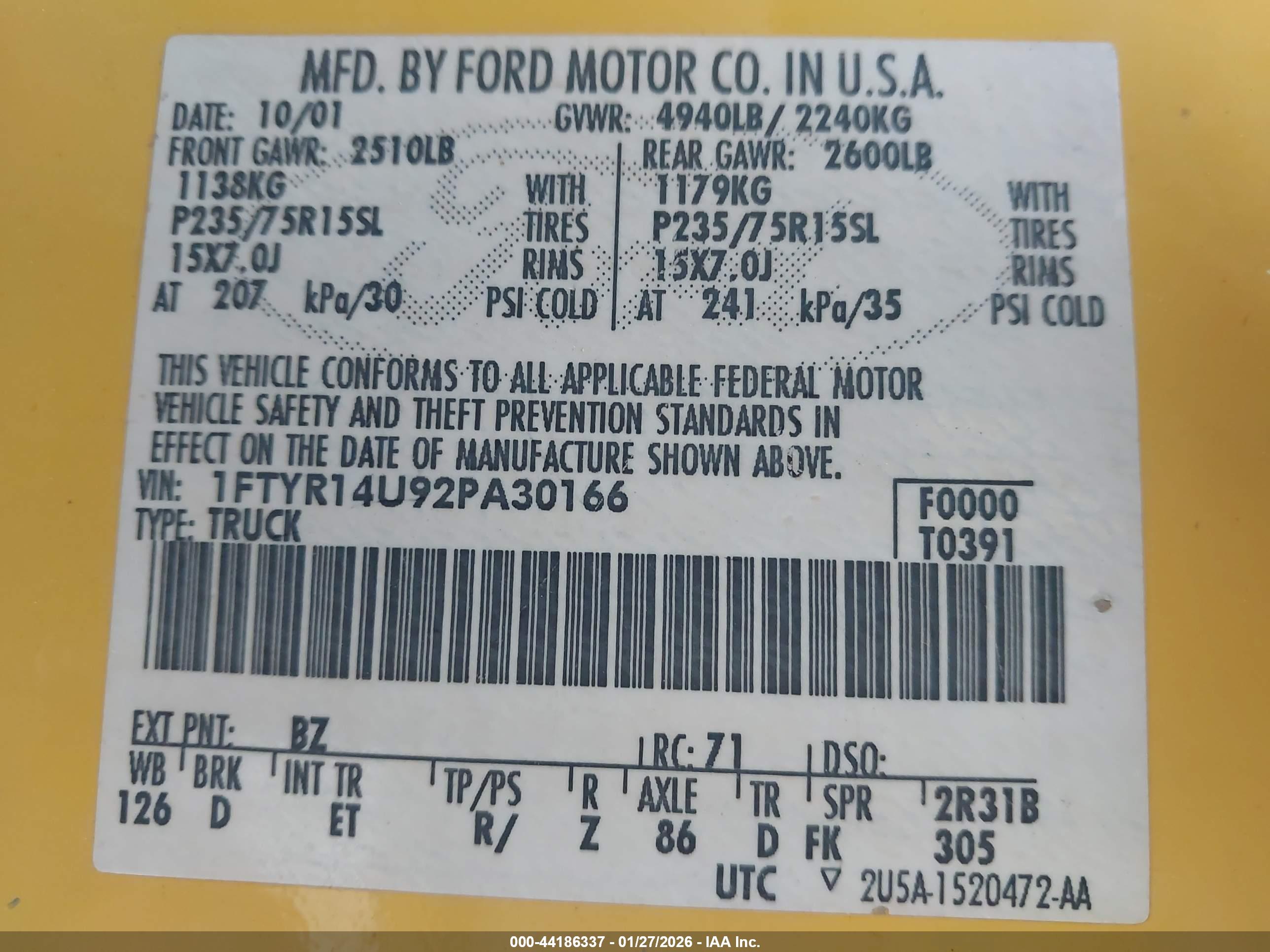 FORD RANGER image 9