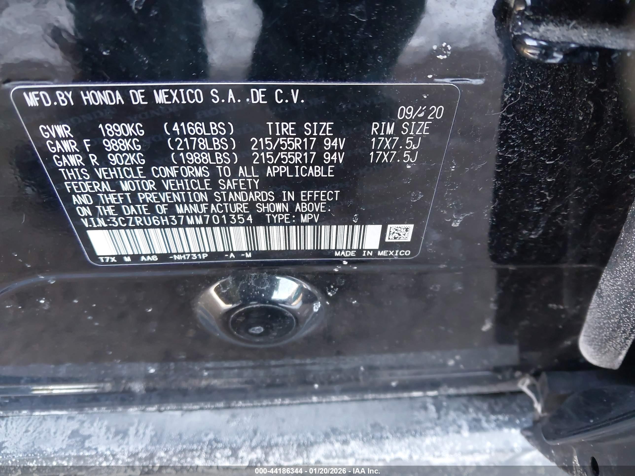 HONDA HR-V image 9