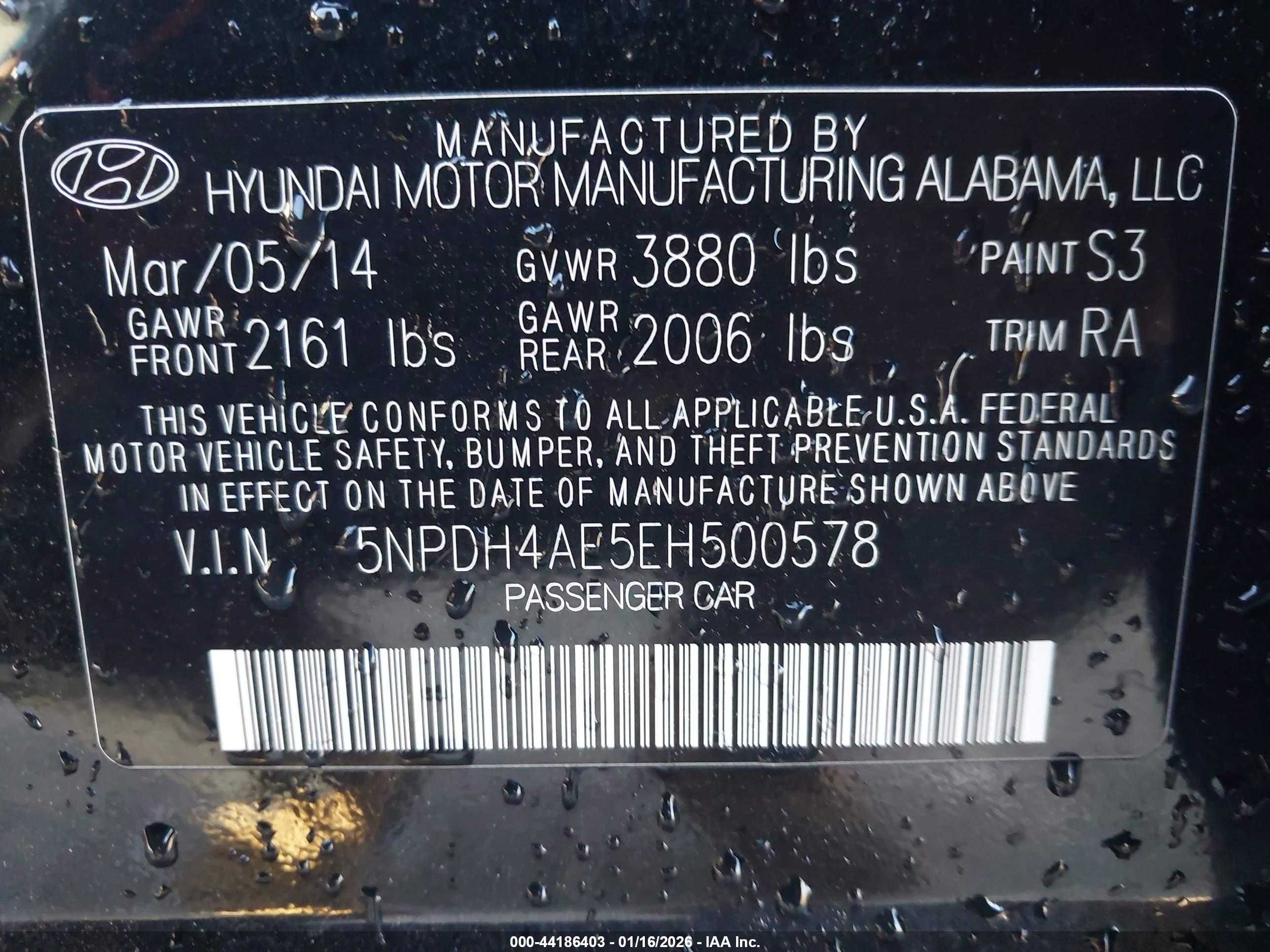 HYUNDAI ELANTRA image 9