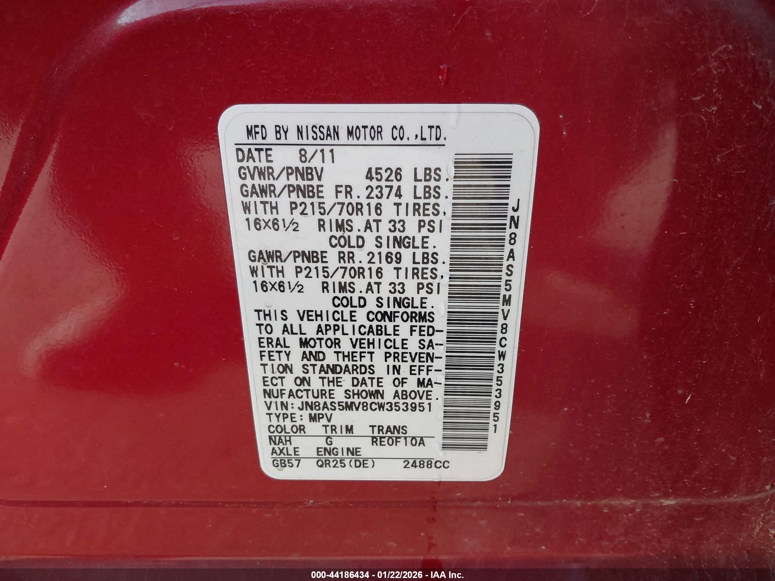NISSAN ROGUE image 9