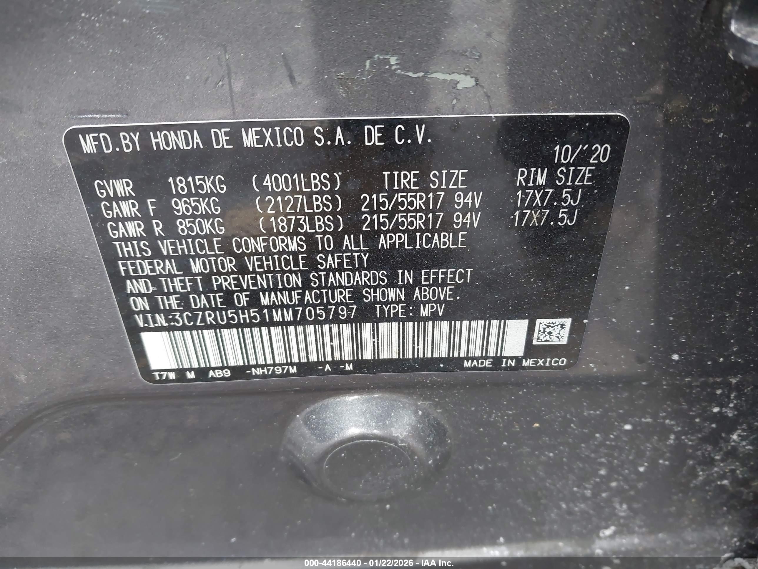 HONDA HR-V image 9