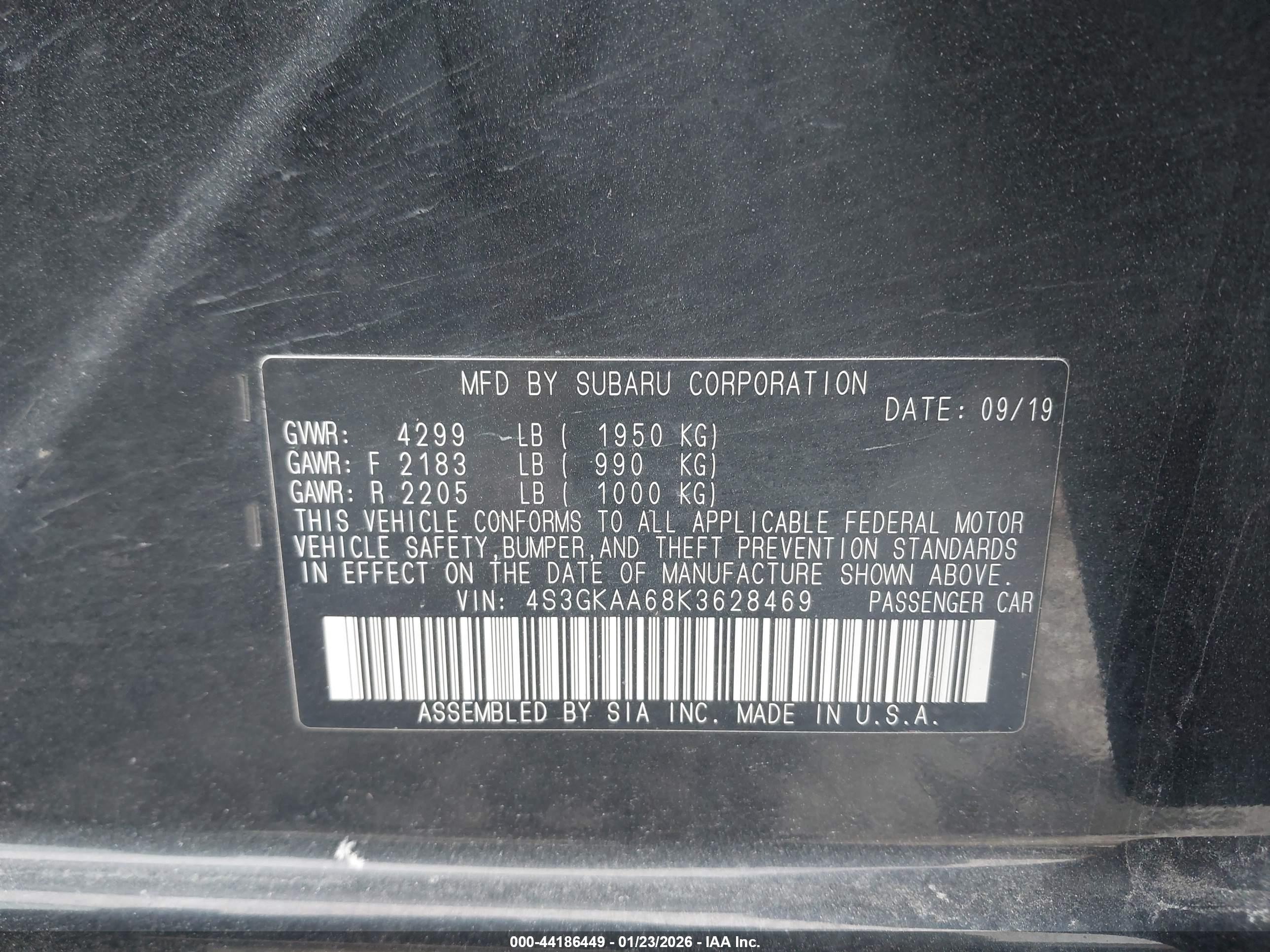 SUBARU IMPREZA image 9