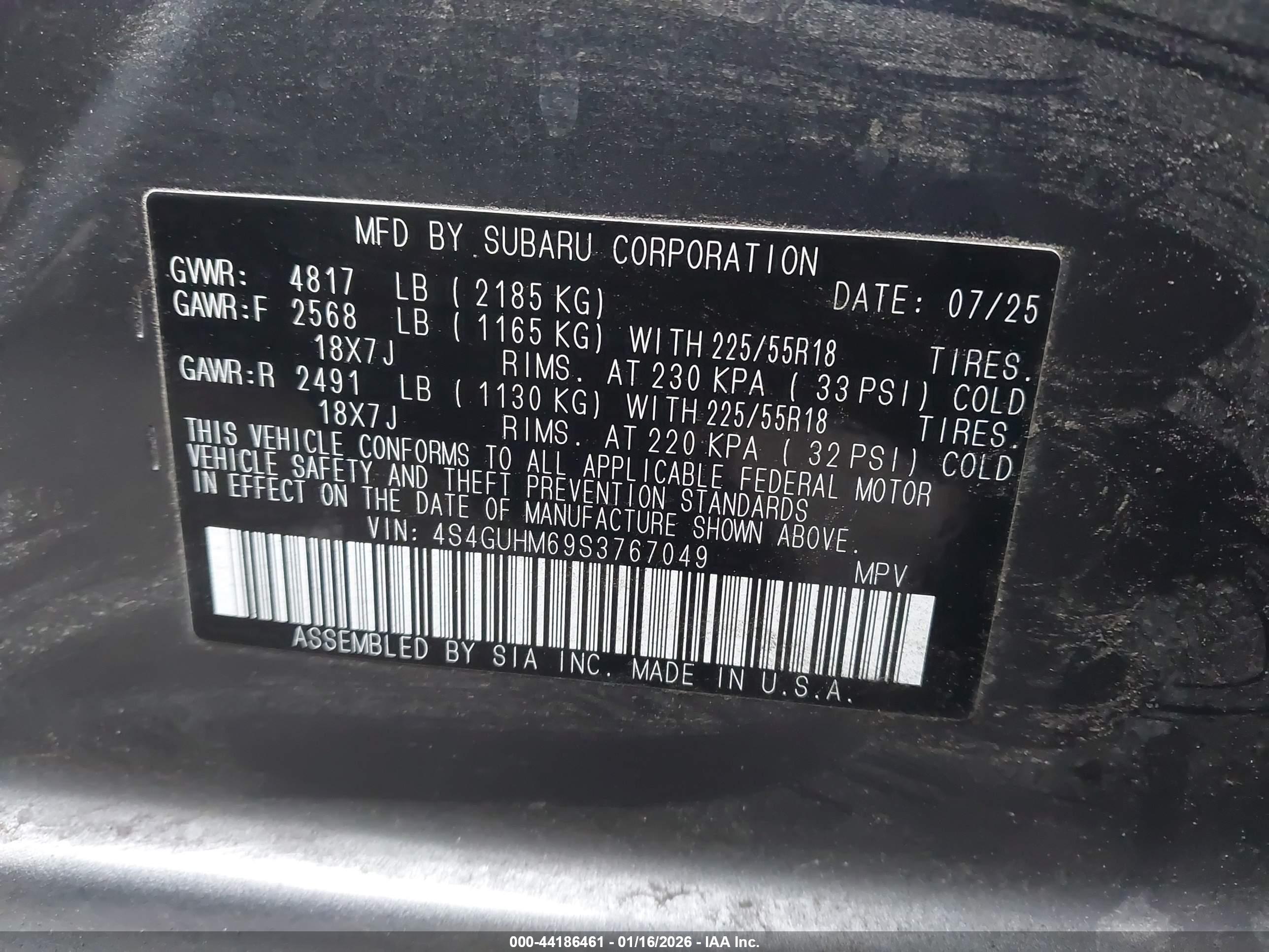 SUBARU CROSSTREK image 9