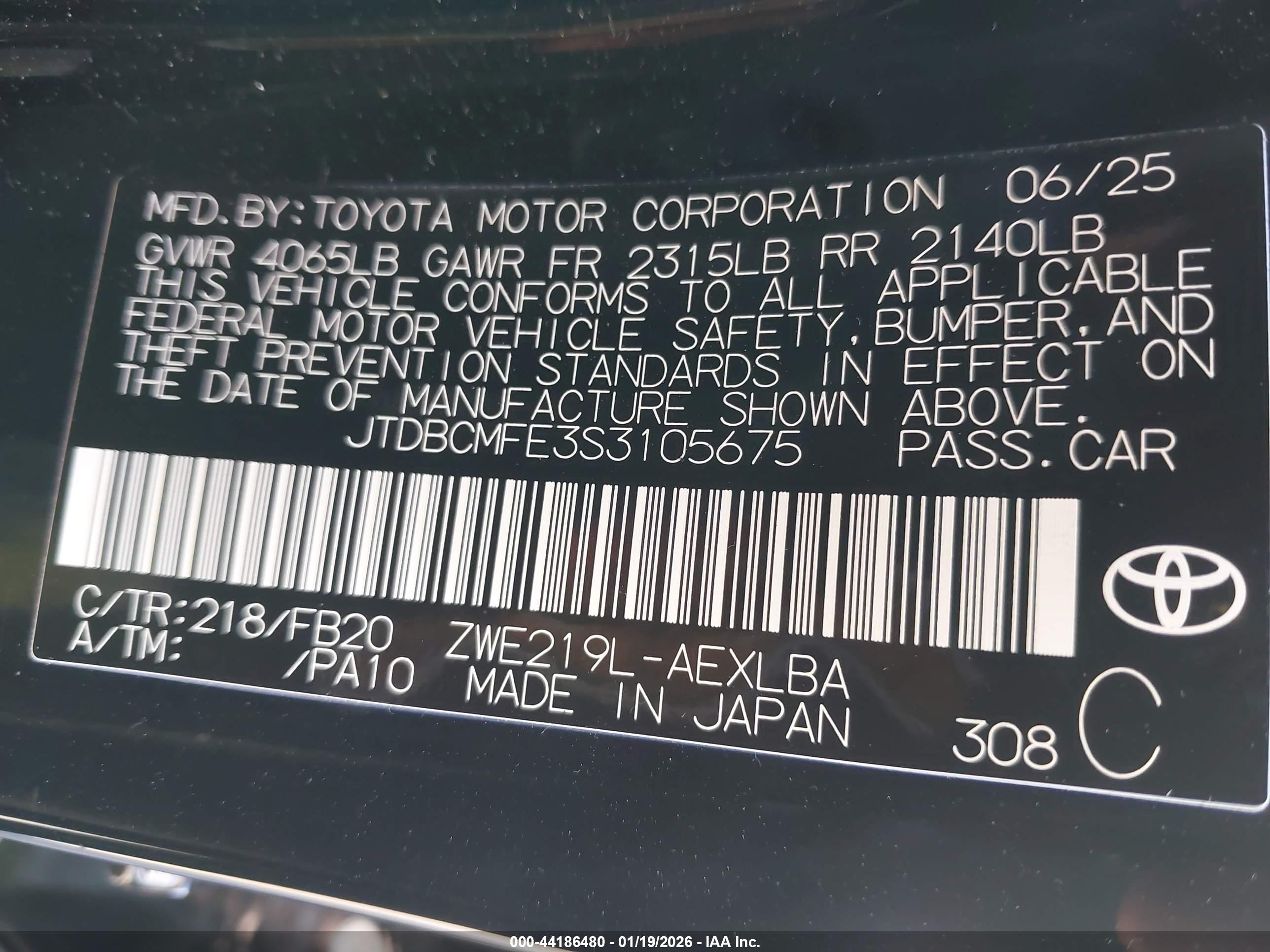 TOYOTA COROLLA image 9