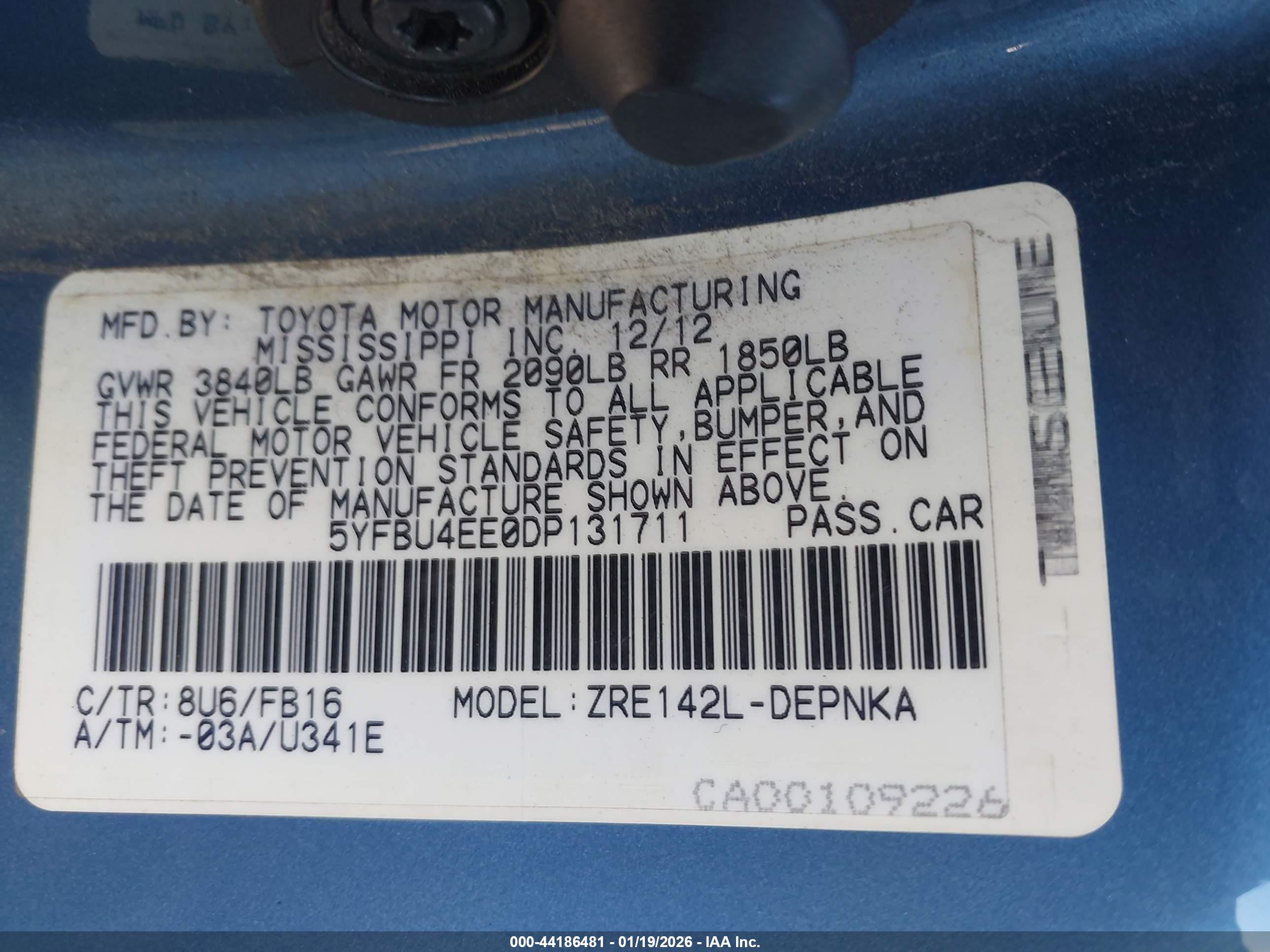 TOYOTA COROLLA image 9