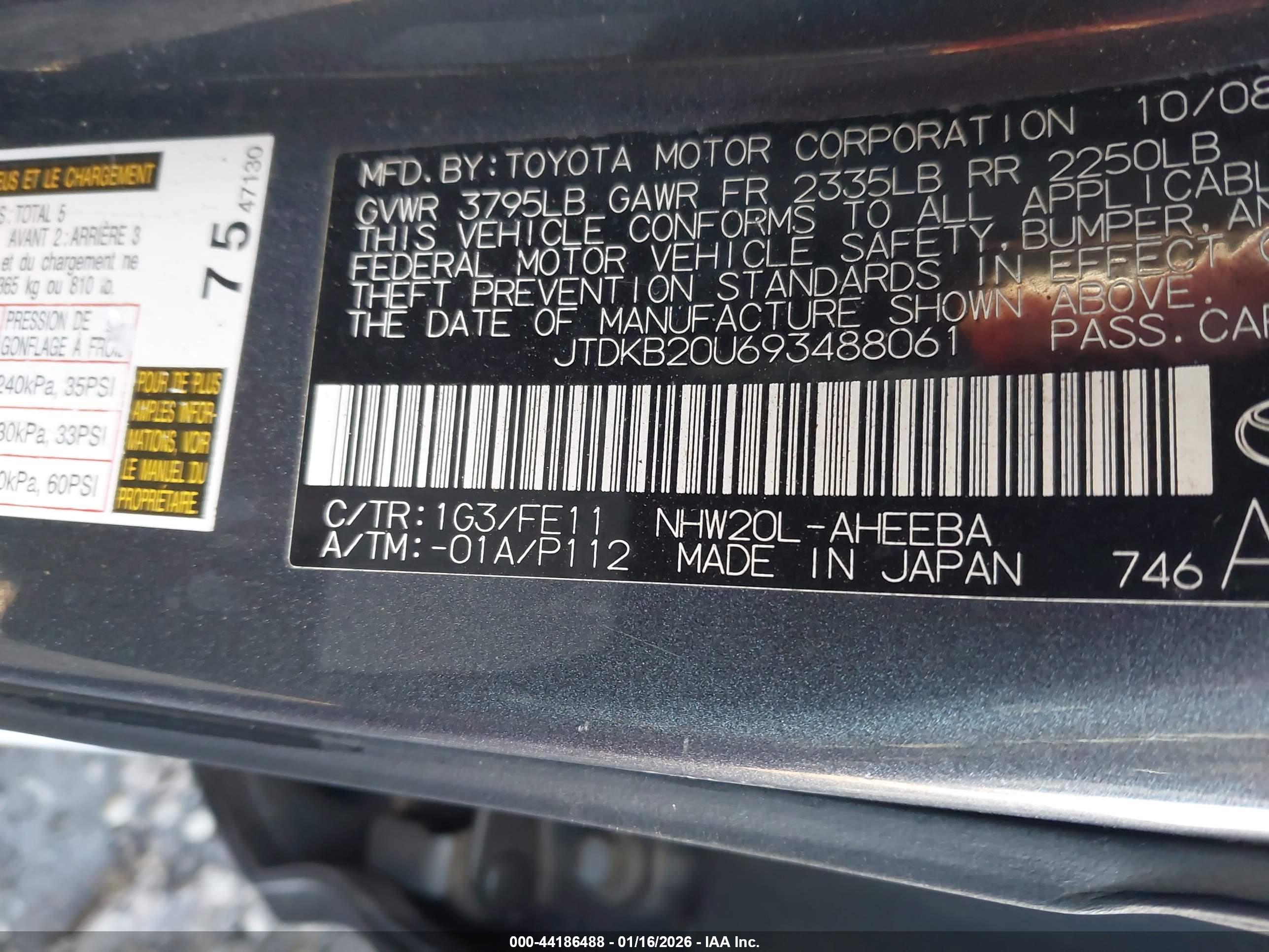 TOYOTA PRIUS image 9