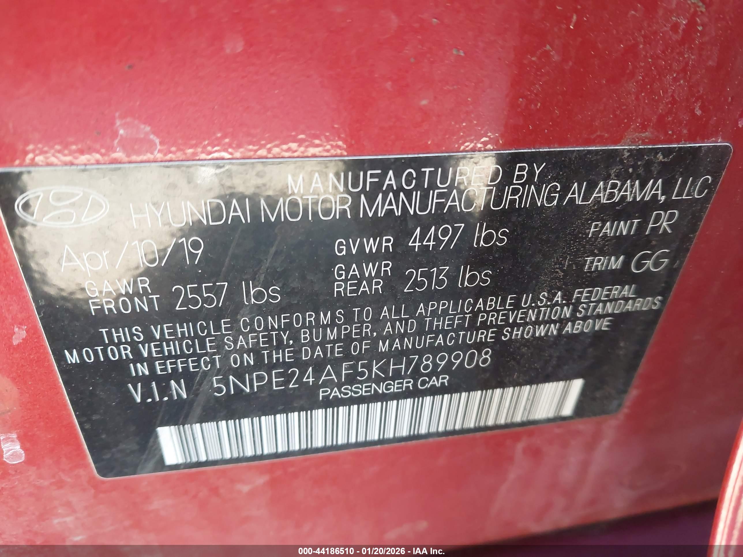 HYUNDAI SONATA image 9