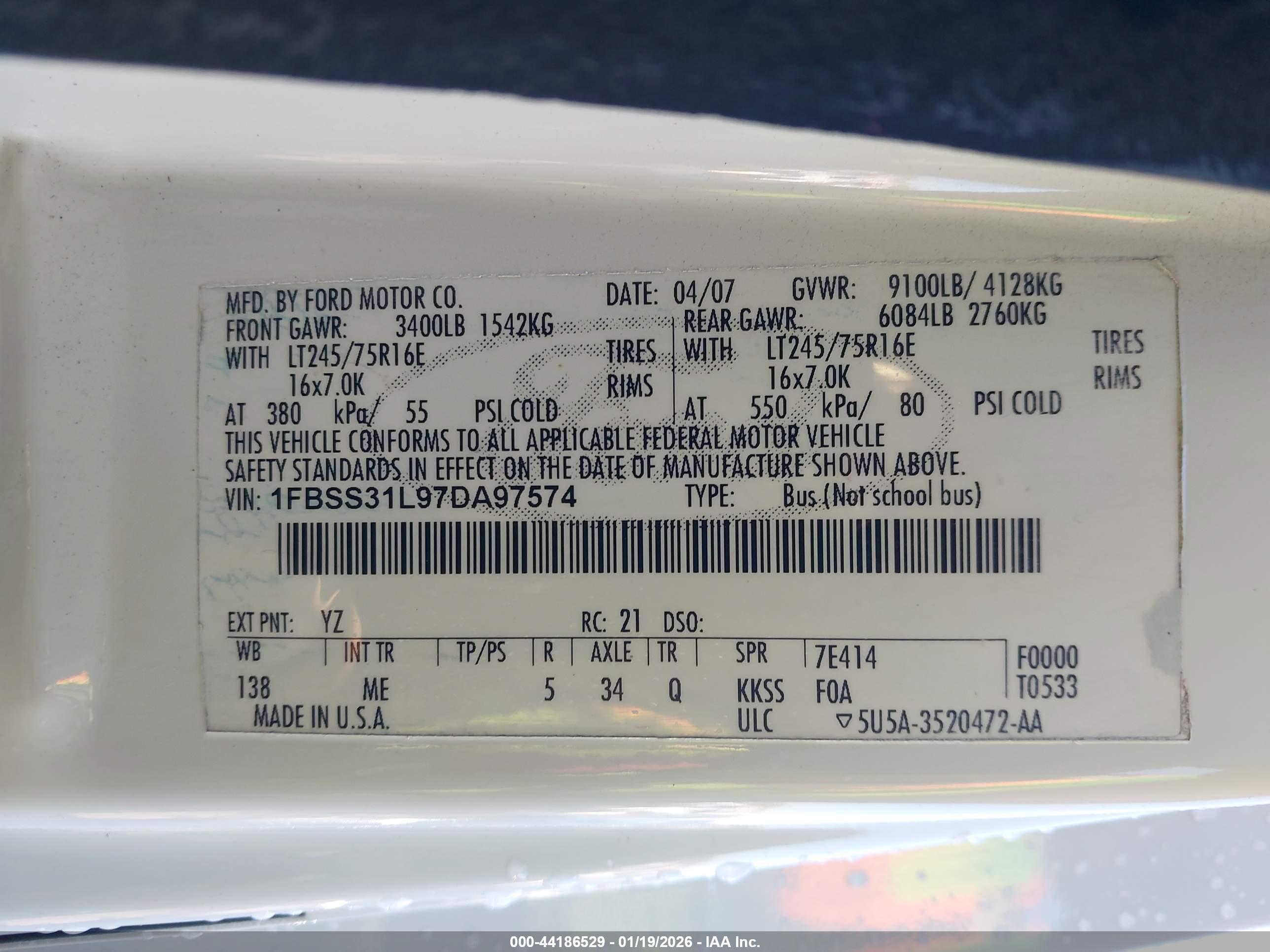 FORD E-350 image 9