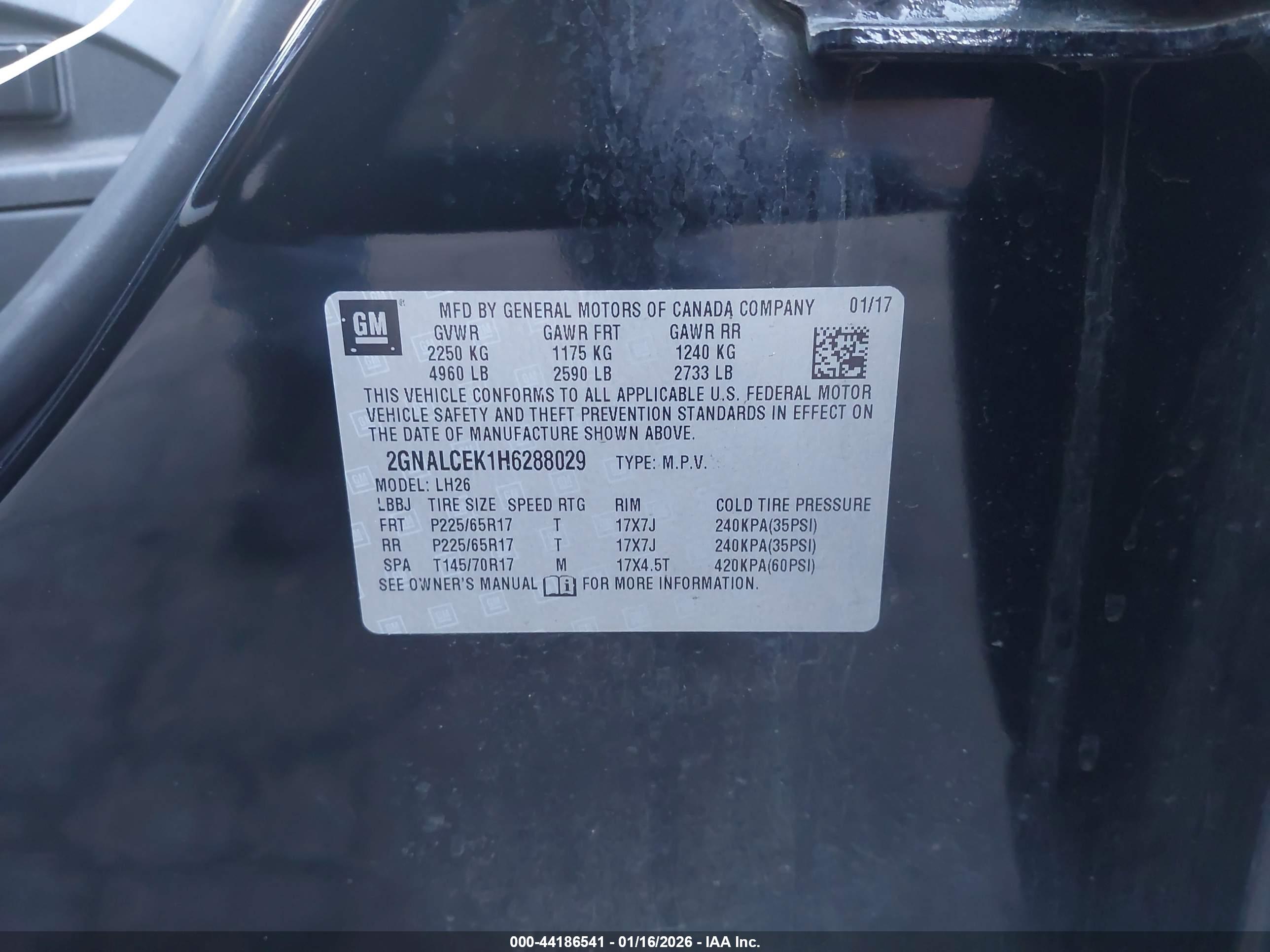 CHEVROLET EQUINOX image 9