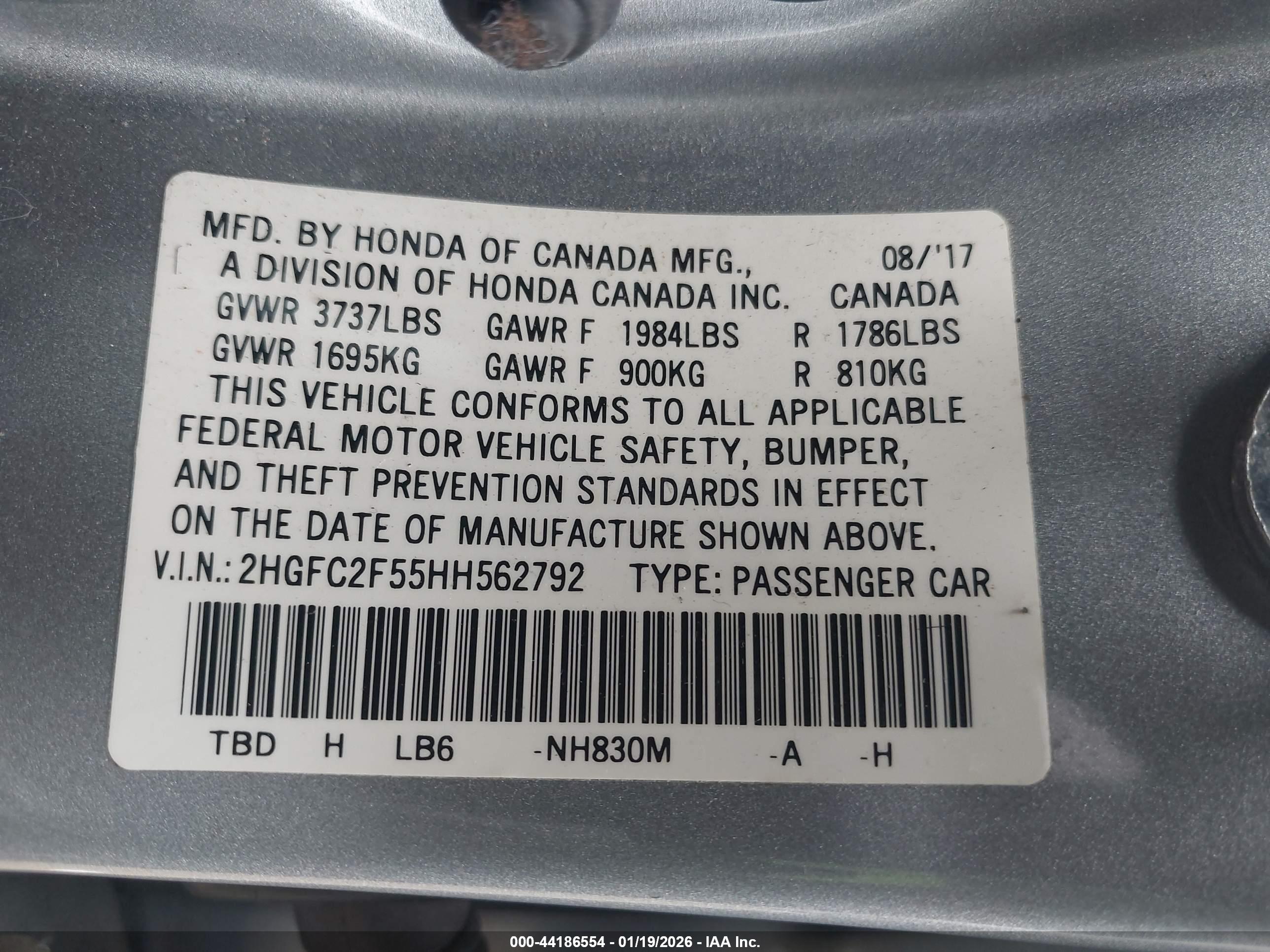 HONDA CIVIC image 9
