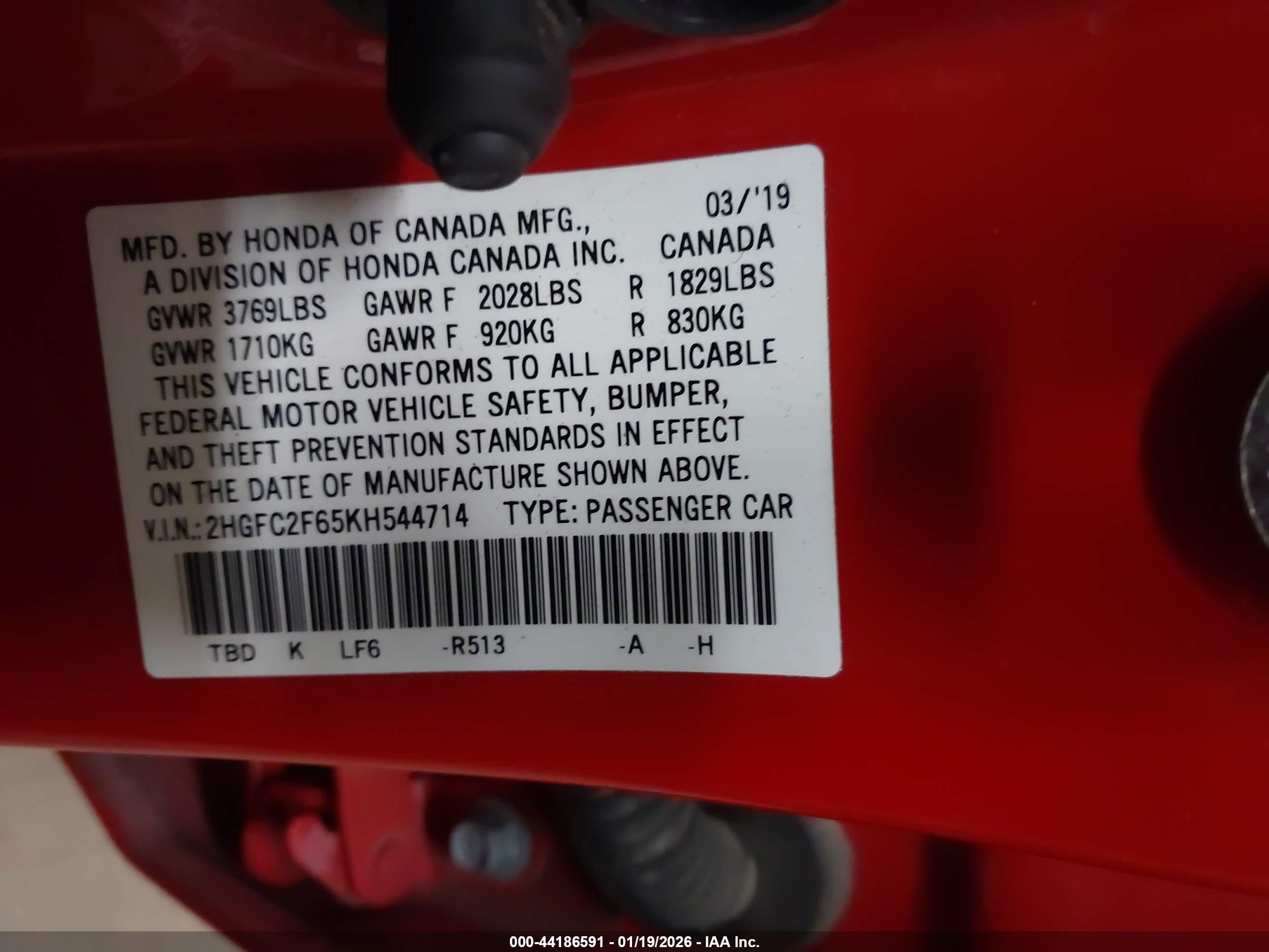 HONDA CIVIC image 9