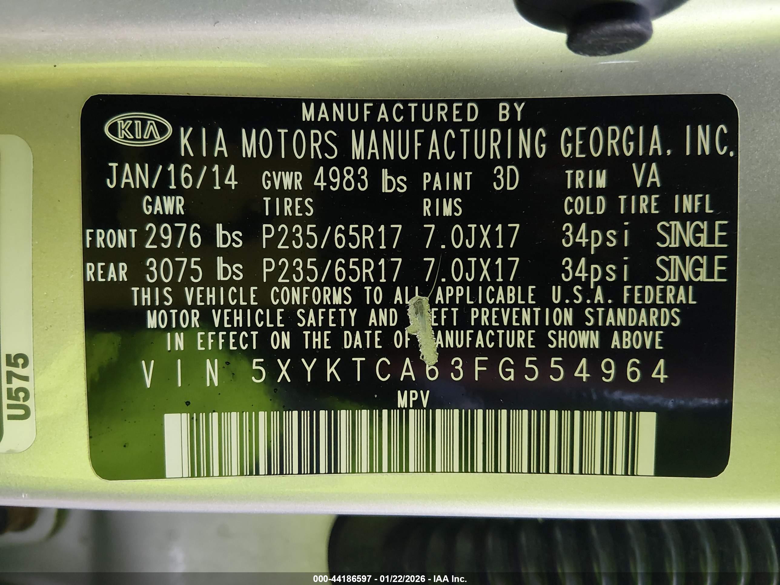 KIA SORENTO image 9