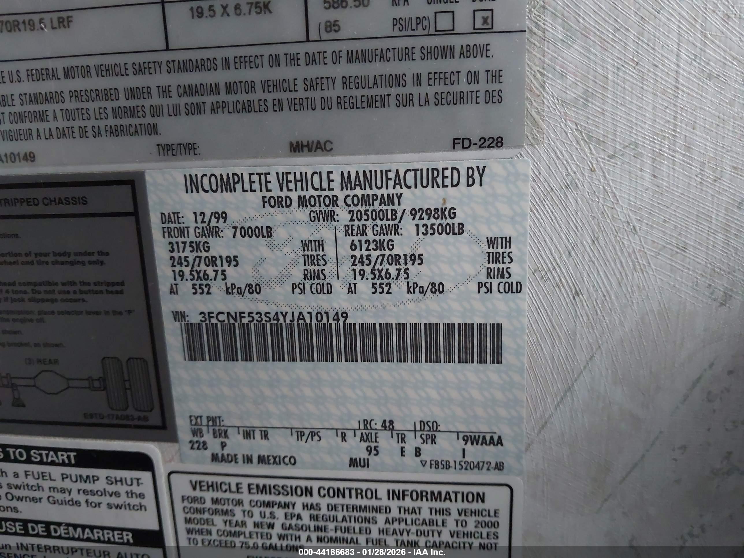 FORD F550 image 9