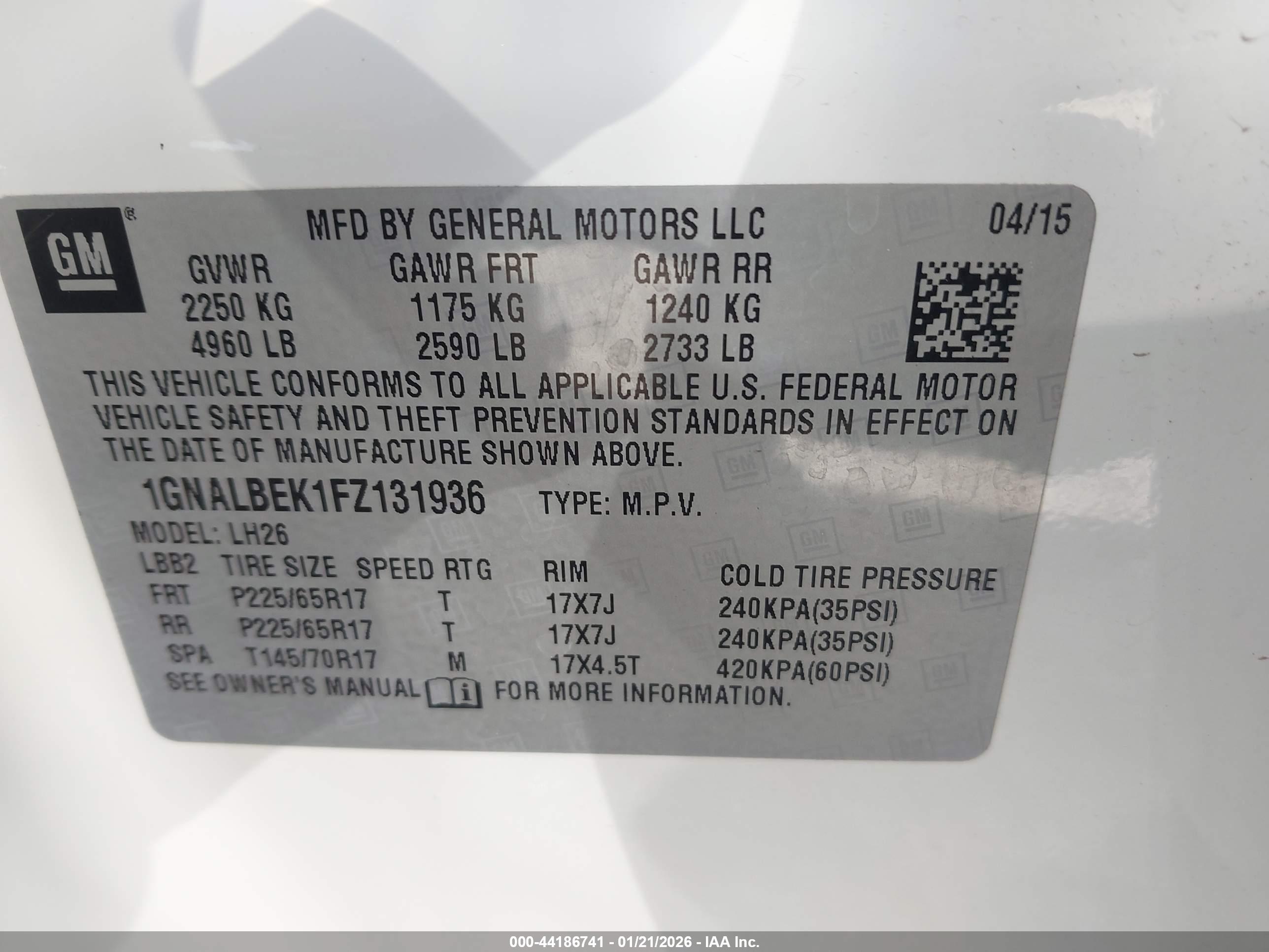CHEVROLET EQUINOX image 9