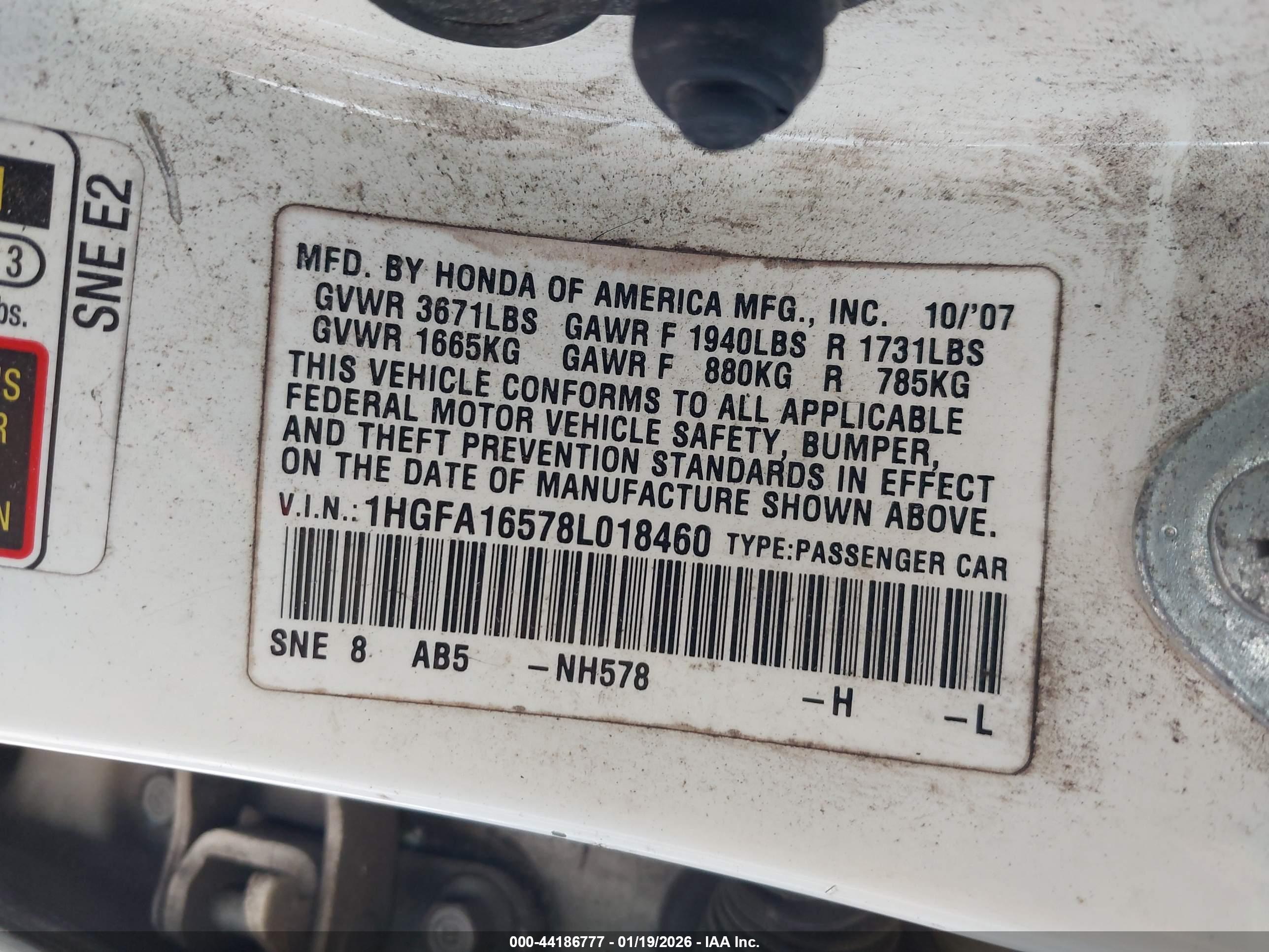 HONDA CIVIC image 9