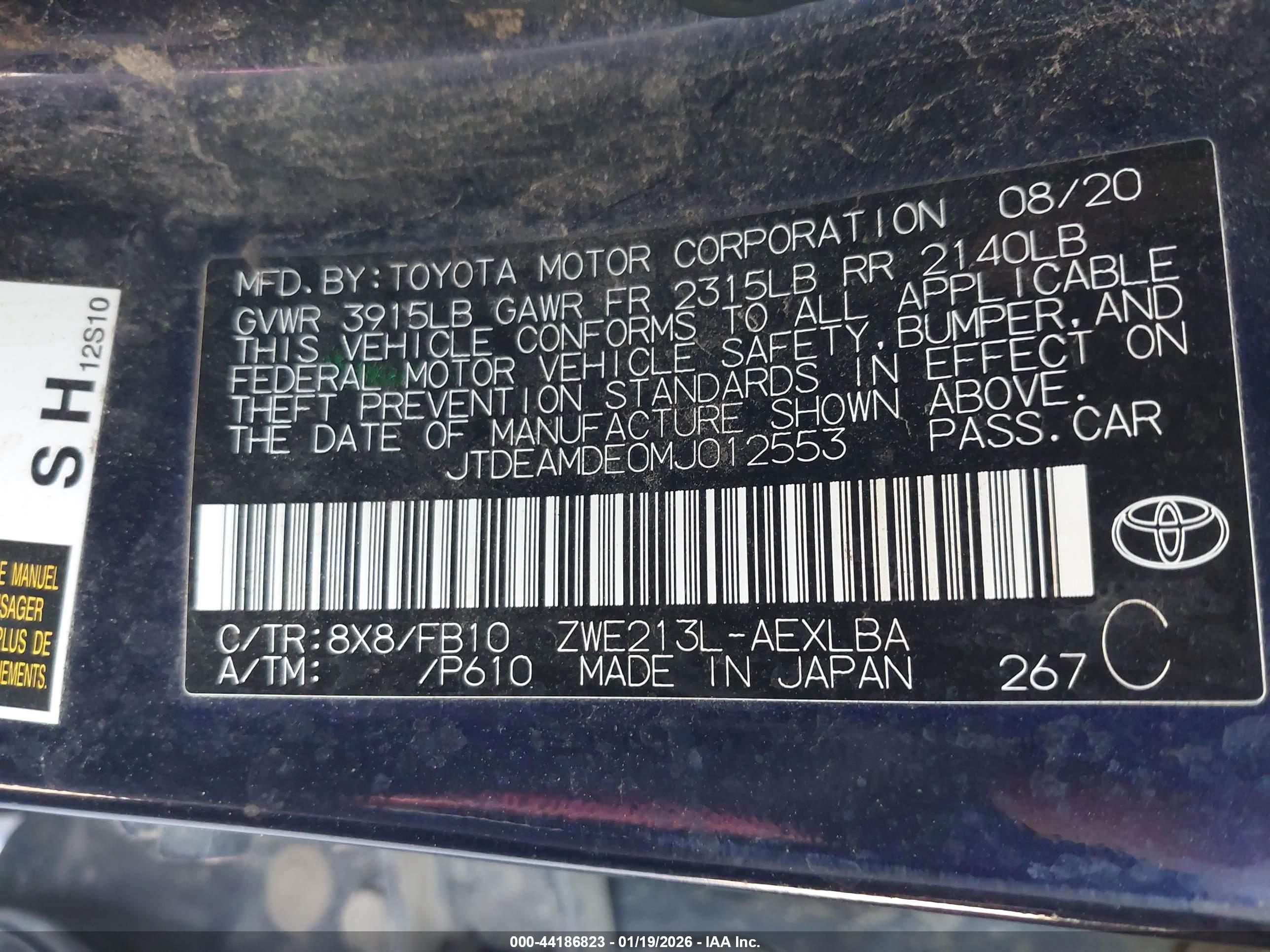 TOYOTA COROLLA image 9