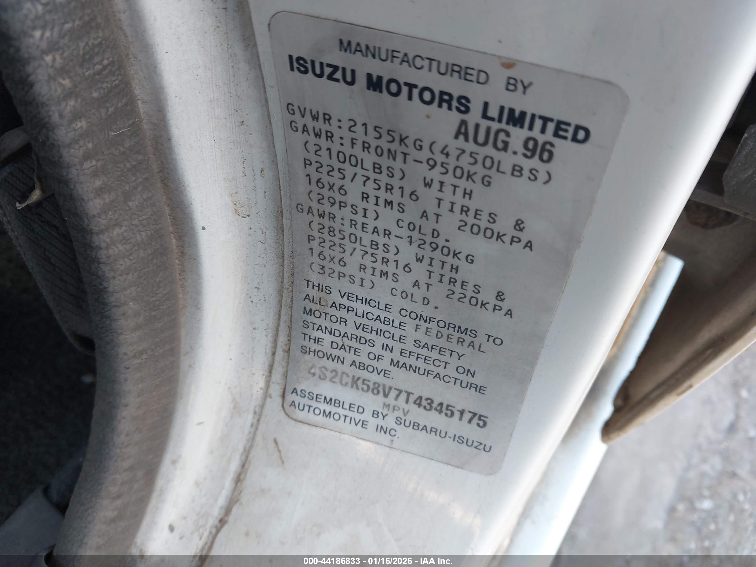 ISUZU RODEO image 9