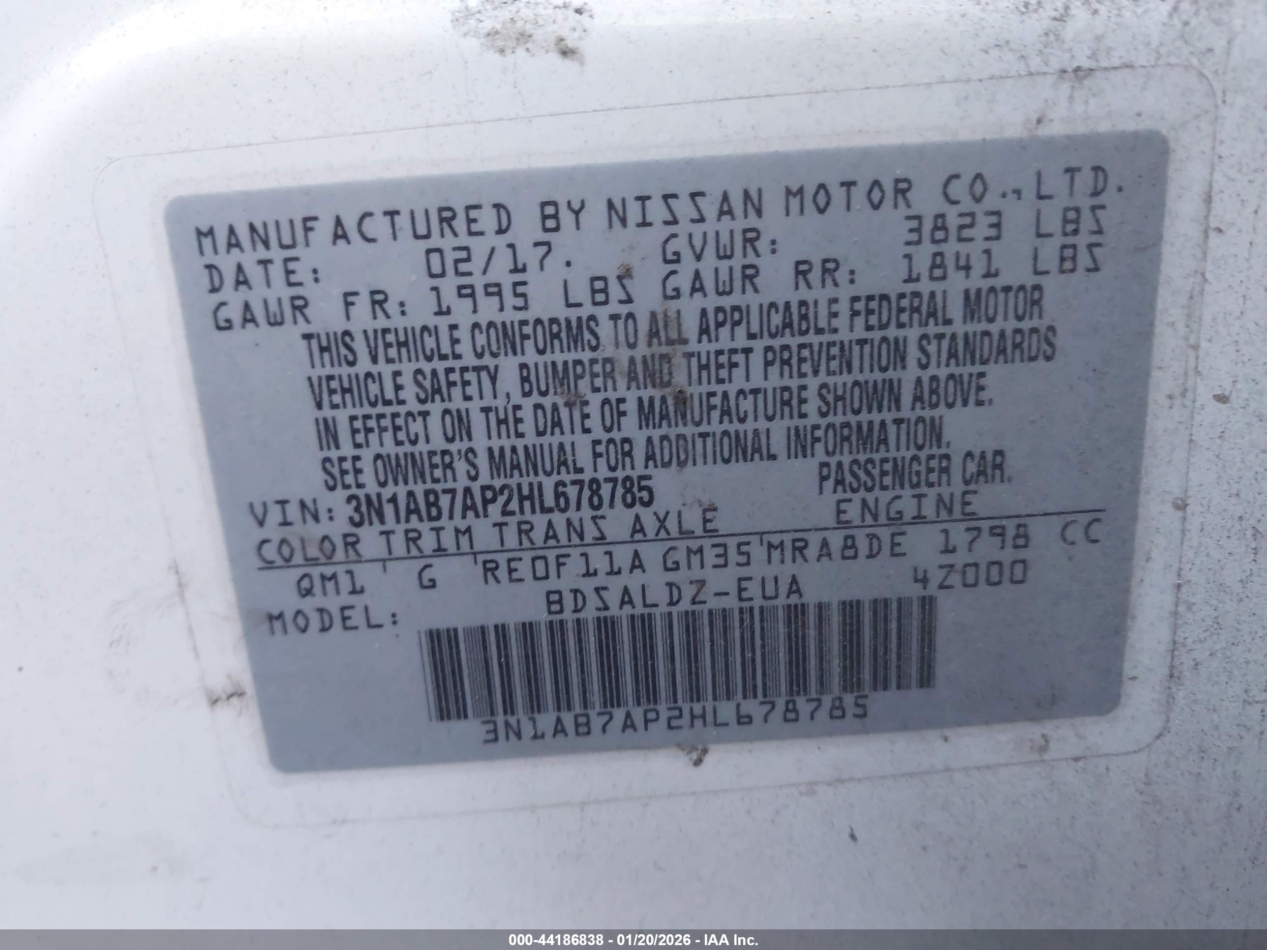NISSAN SENTRA image 9