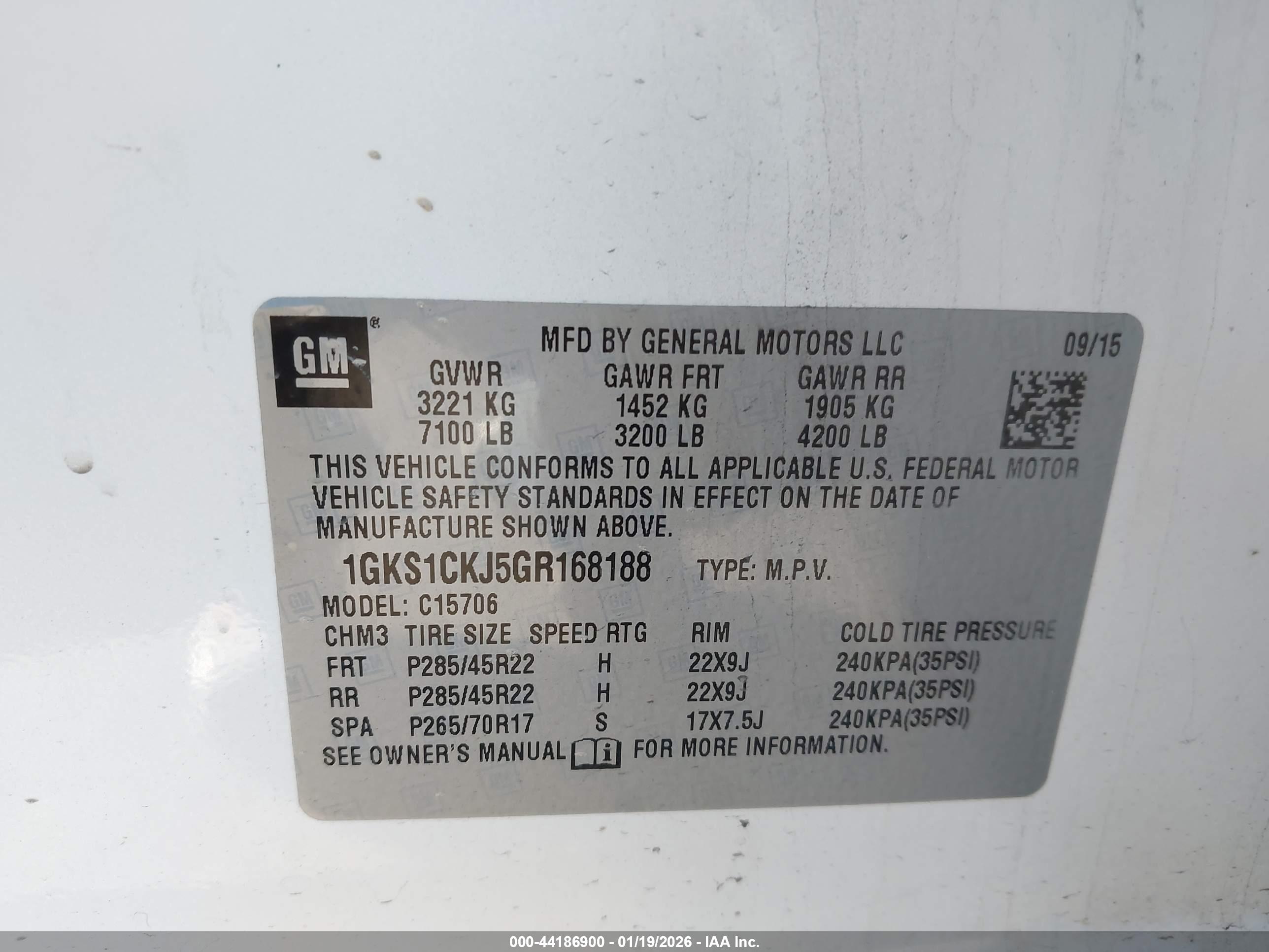 GMC YUKON image 9