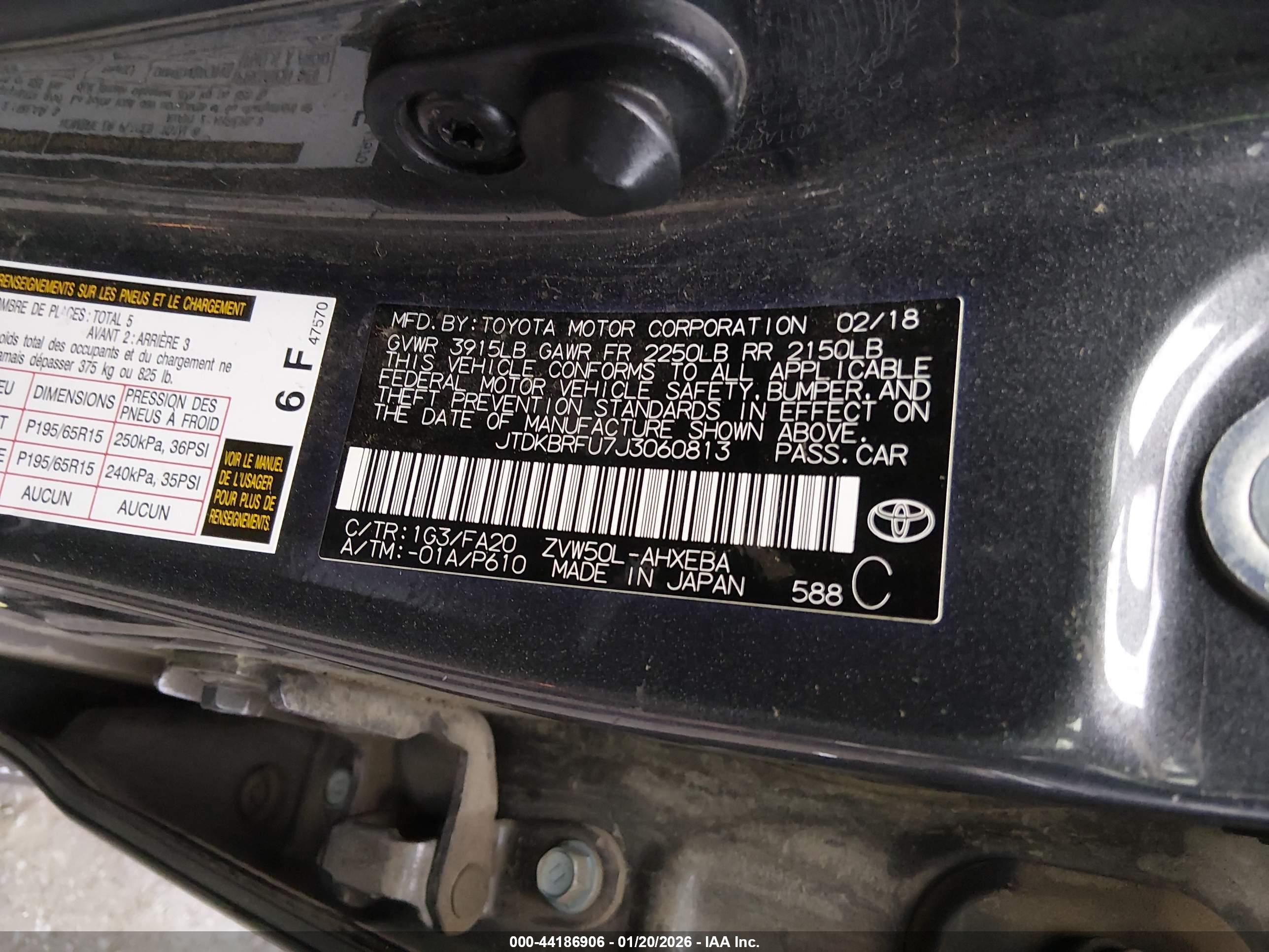 TOYOTA PRIUS image 9
